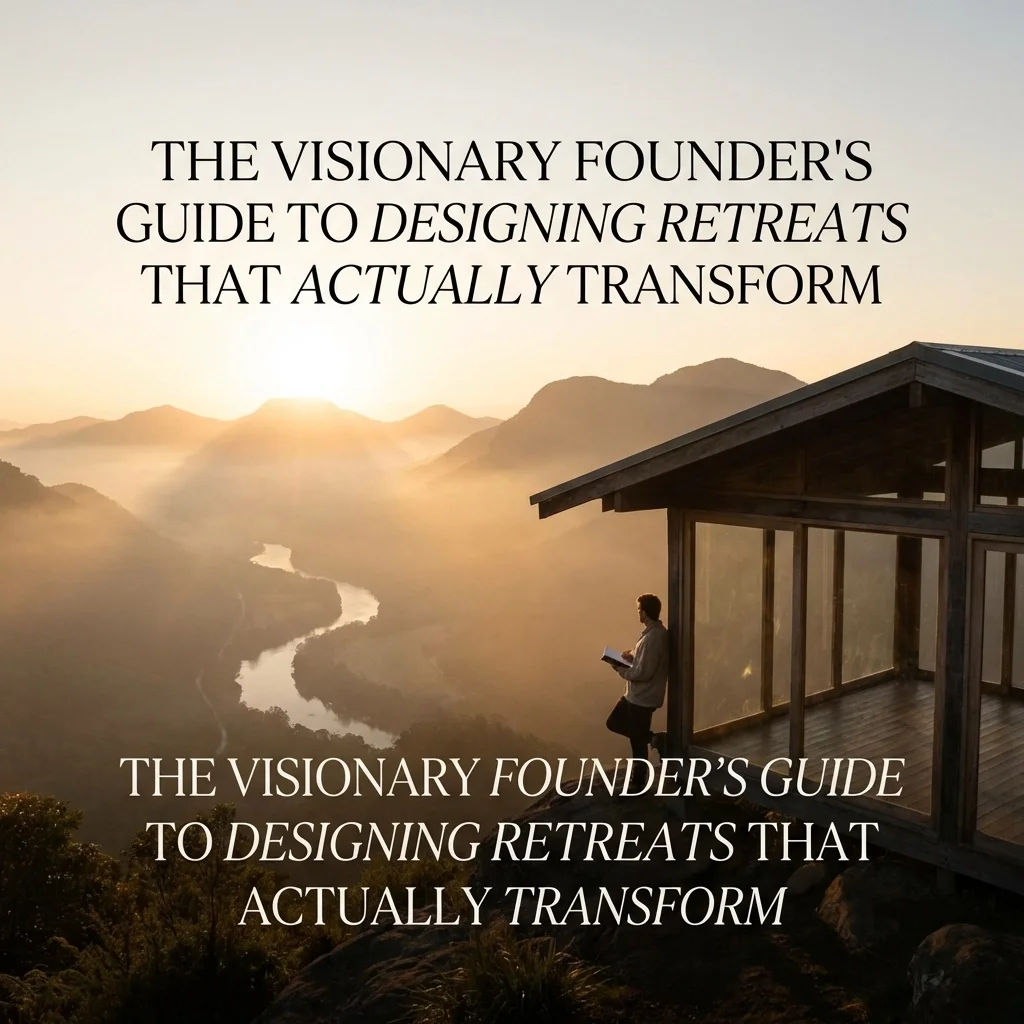 The Visionary Founder's Guide to Designing Retreats That Actually Transform