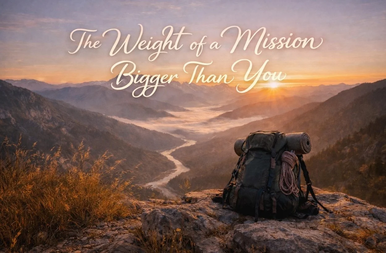 The Weight of a Mission Bigger Than You