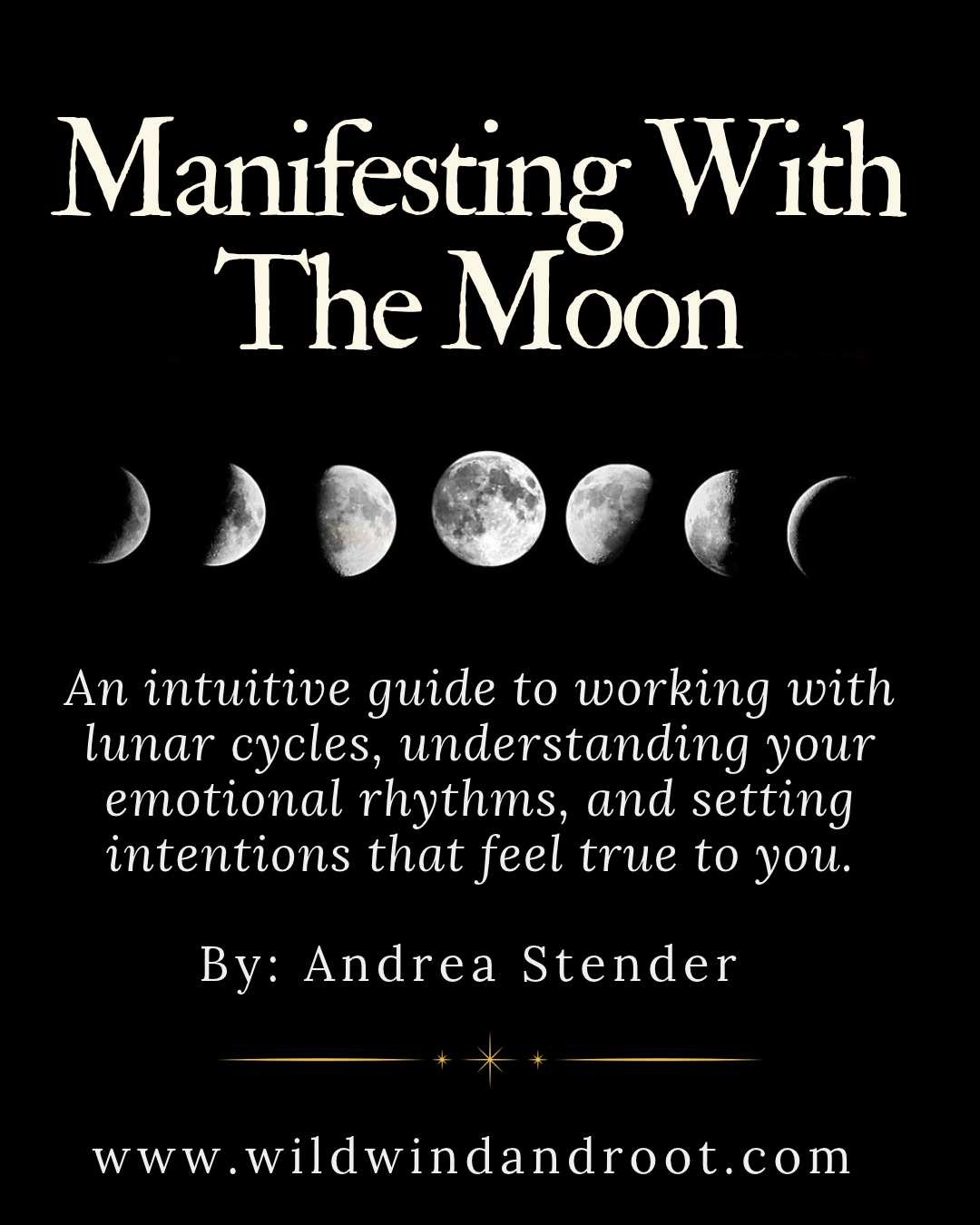 Manifesting With The Moon ~ Intuitive Guide Book