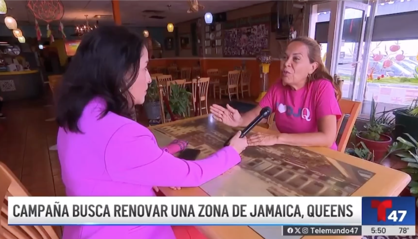 DJQ Featured On Telemundo 47 NY
