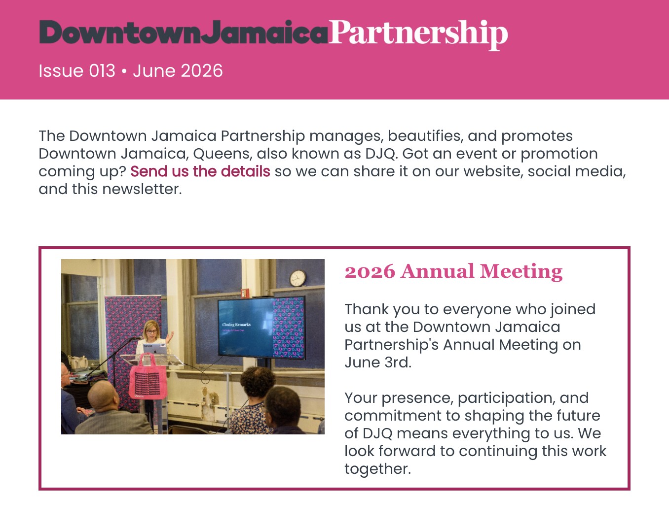 June 2026 Newsletter