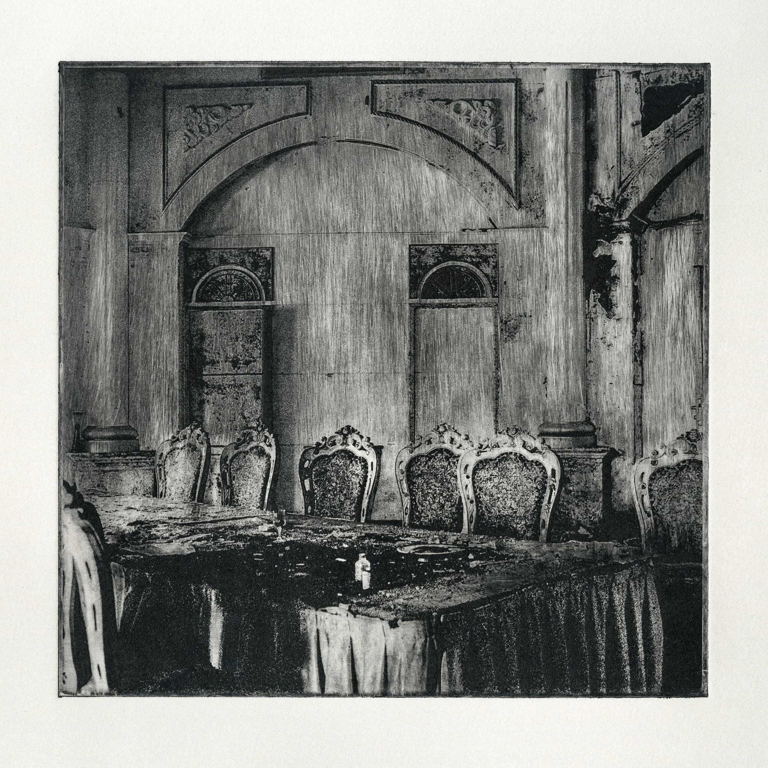 the front, the back, the middle