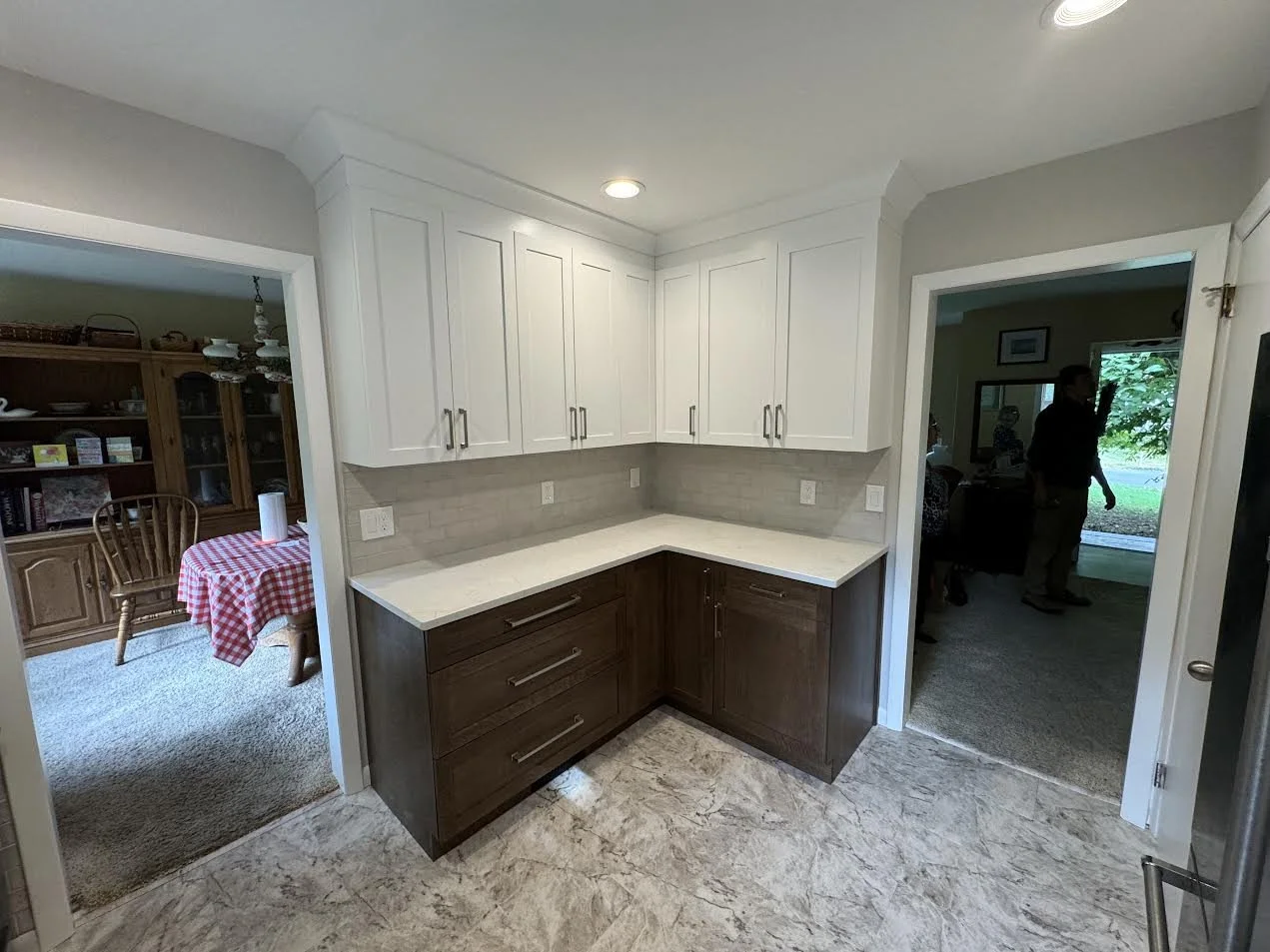 Contemporary Transitional Kitchen Remodel by The Kitchen Shop project photo 3
