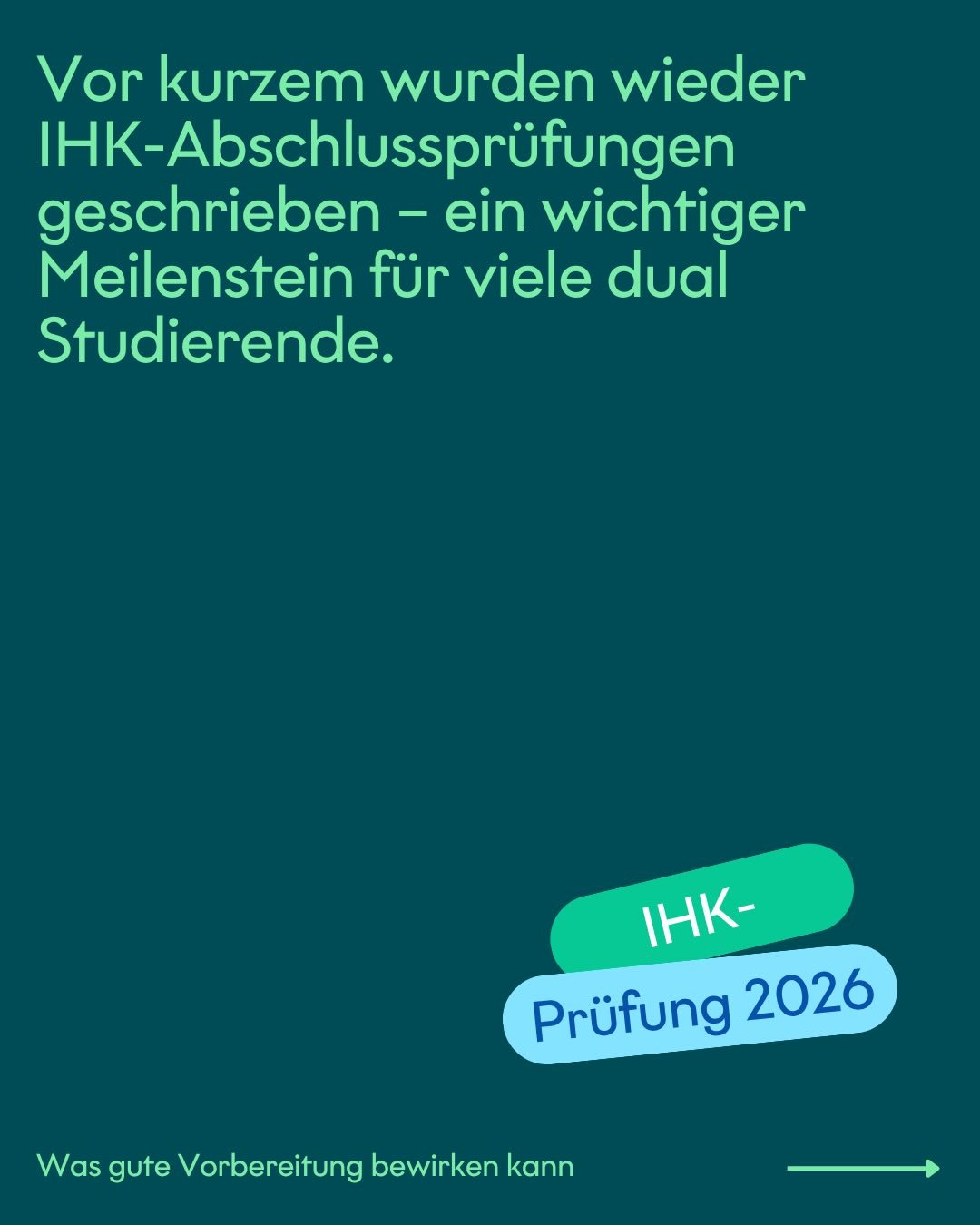 Von der IHK-Pr&uuml;fung zur Bestenehrung

Ende April standen wieder IHK-Abschlusspr&uuml;fungen an. F&uuml;r viele dual Studierende ein wichtiger Schritt in Ausbildung und Studium.

Ein guter Anlass, noch einmal auf einen besonderen Erfolg zur&uuml;