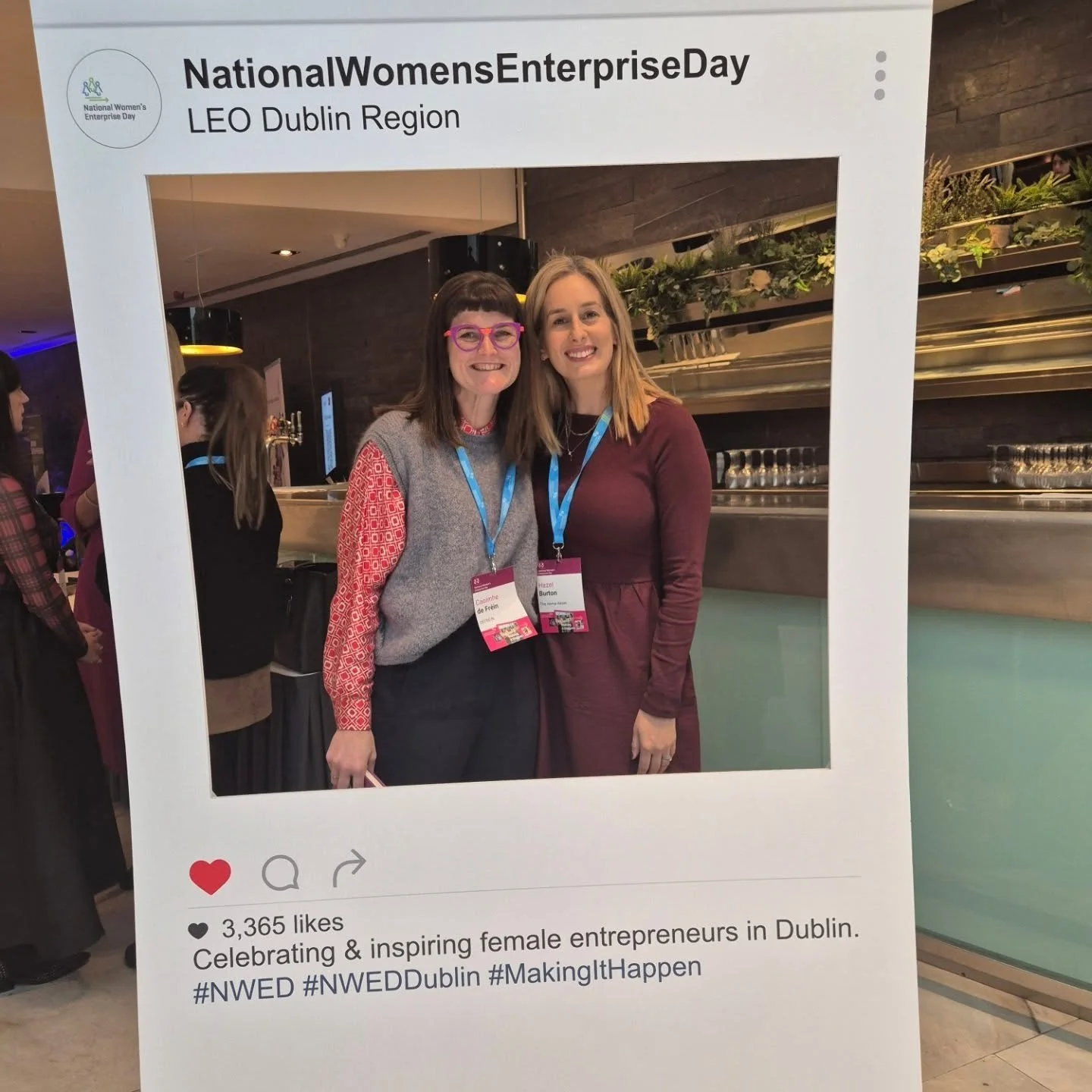 Being a solopreneur can be lonely at times. 

You've just no office buddies to go for coffee with or brainstorm some ideas. 

That's why days like #NWED are so important!! 

We all need a solid supportive community. 

It was so great to catch up with