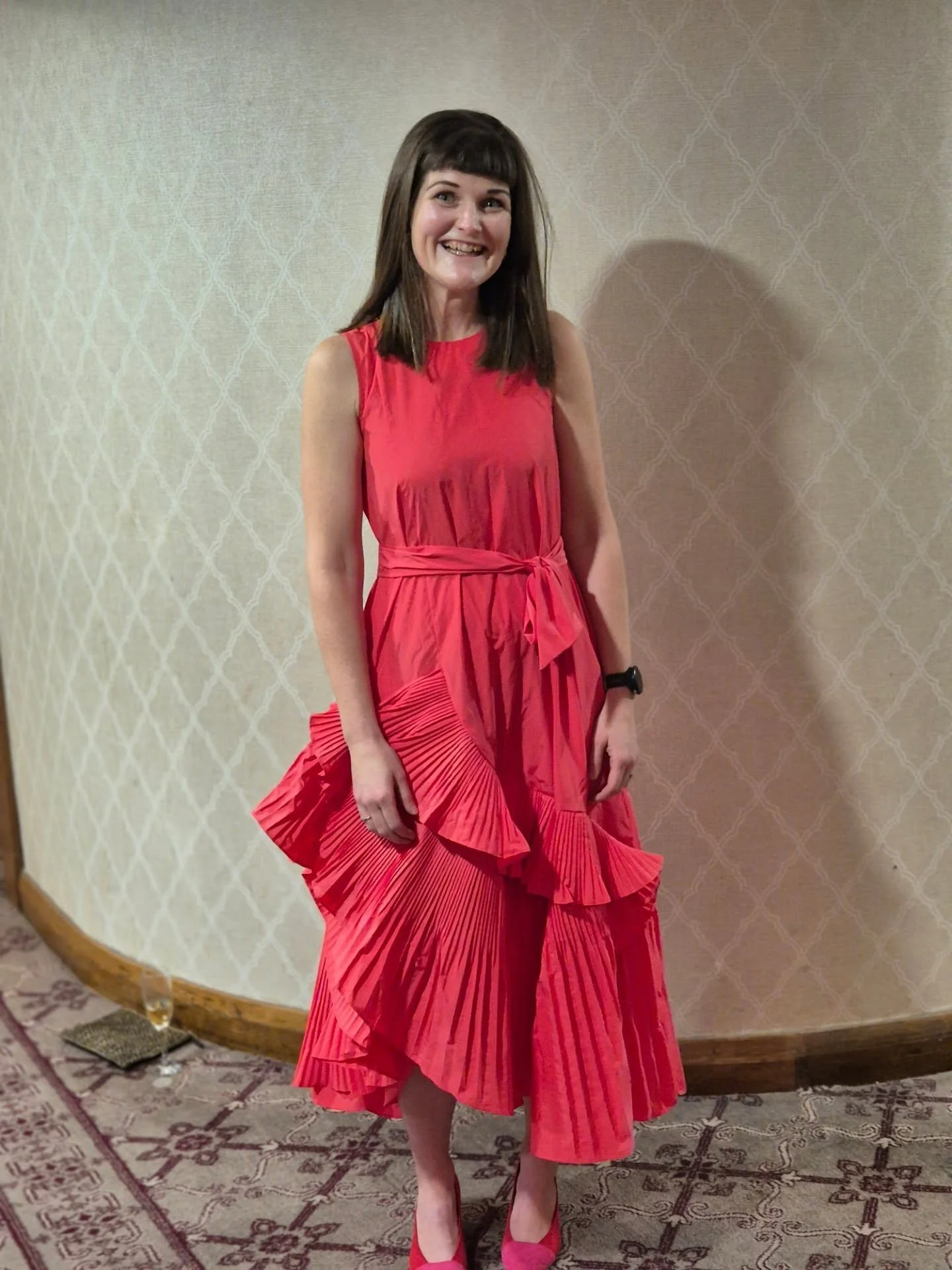 What an amazing night @dlrco_chamber awards last night!! 

I honestly had so much fun, chatting with really great people.

I was so proud to see DEFR&Eacute;IN on the big screen, shortlisted for most innovative business... another great milestone in 