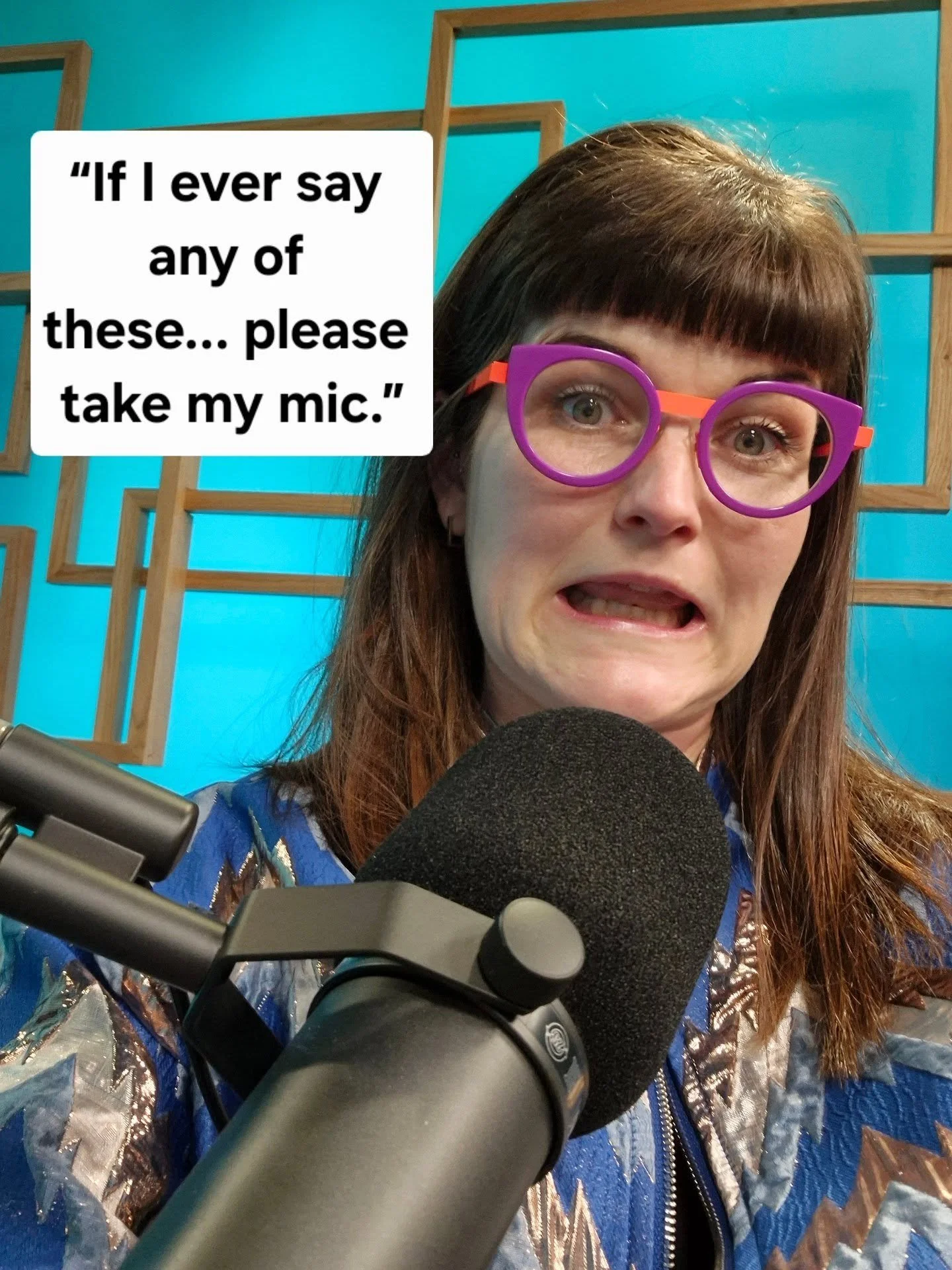 If I ever tell you to be realistic... please take my mic away!!!

This is a Life Design workshop. 
We don't do default mode.

We Design Life on purpose. 
We lean into fear.
We create more joy.
We build lives we actually want to wake up to.

You&rsquo