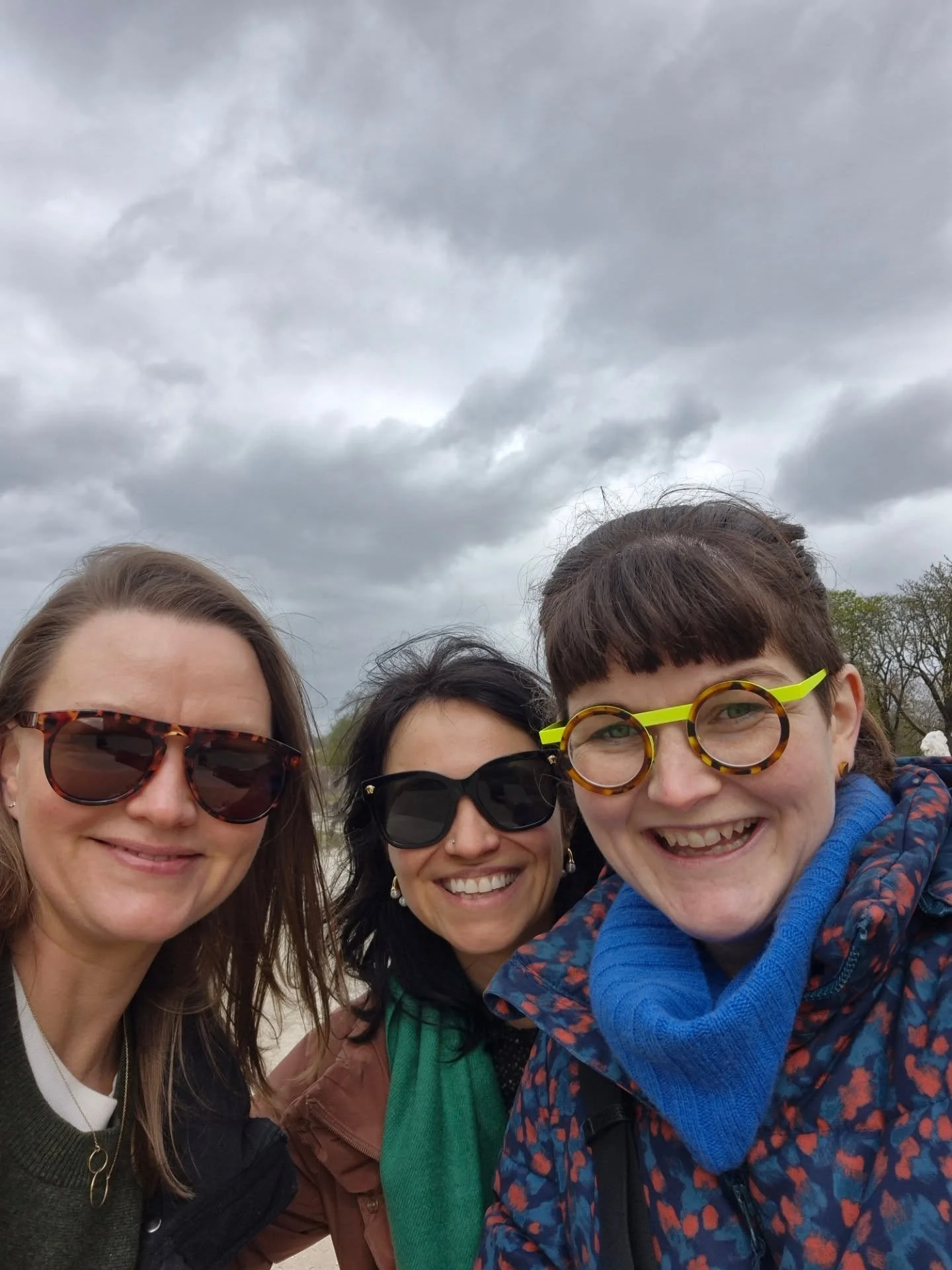 We met many many years ago when we shared an apartment in Texas. Three gals brought together while doing a science master's, who shared a love of crafting, creativity &amp; the odd tipple of vodka... 

We finally managed a trip abroad, when the one w