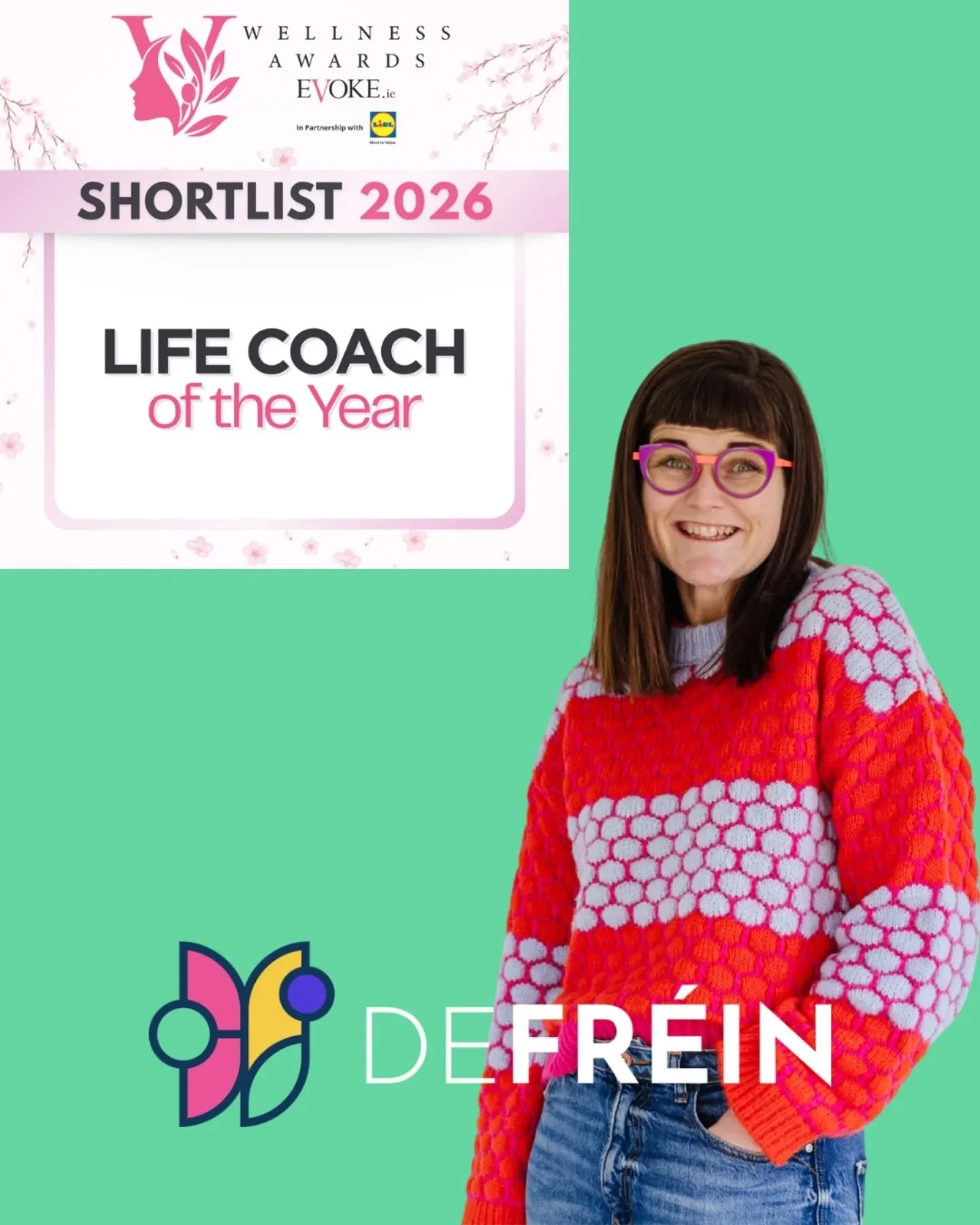 Oh my gosh, I&rsquo;m soooo incredibly honoured &amp; grateful to be SHORTLISTED for the @evokedotie Wellness Awards as LIFE COACH OF THE YEAR!!

Whaaat??!

I know. Truly thrilled &amp; honestly can&rsquo;t quite believe it. 🥹

When you create your 