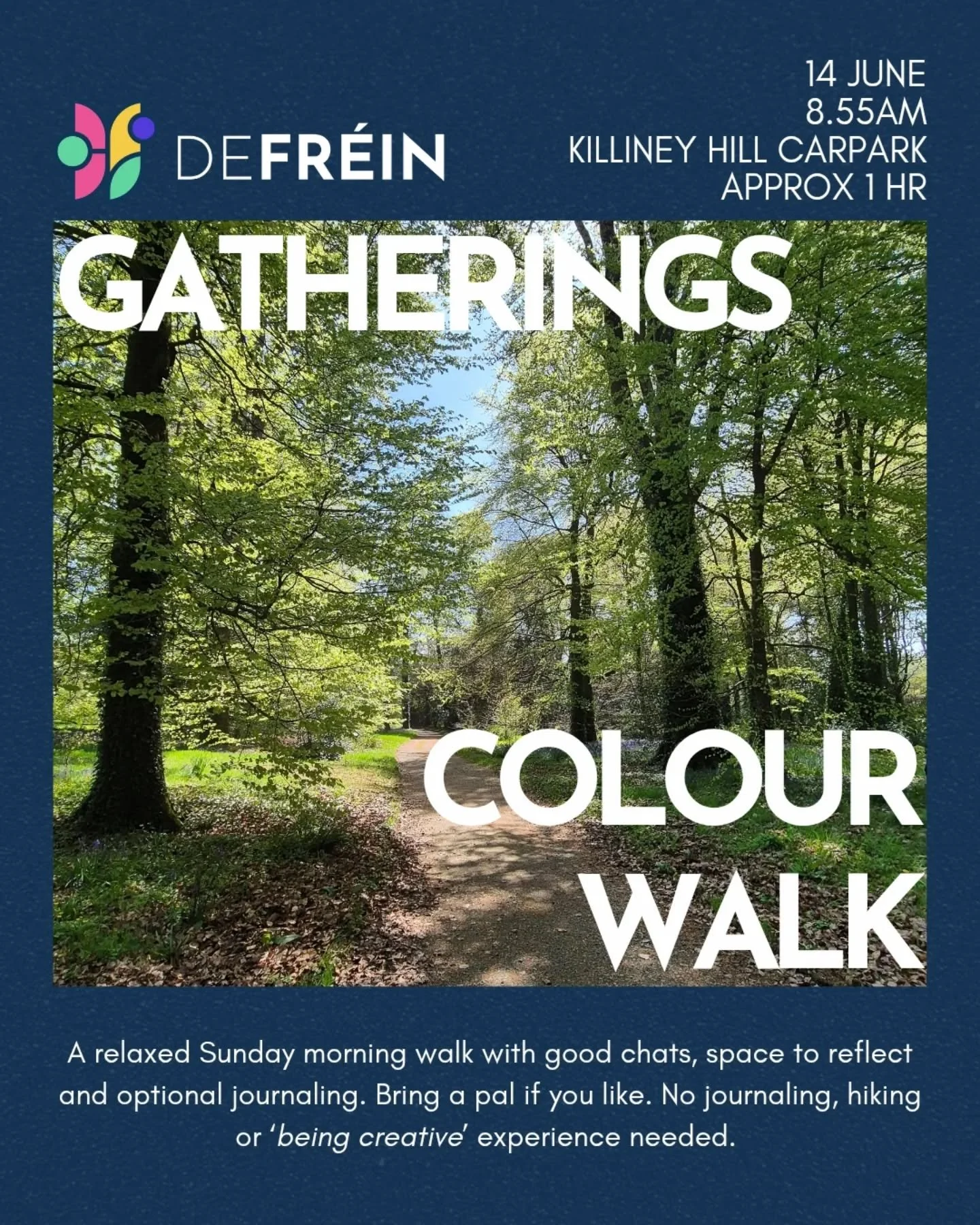 I'm so excited to bring our first community event to you. ✨️

I want to create a space where we can gather (ideally without phones) &amp; just connect &amp; weave some creativity into our lives. 

Creativity is the opposite of anxiety. When we're in 