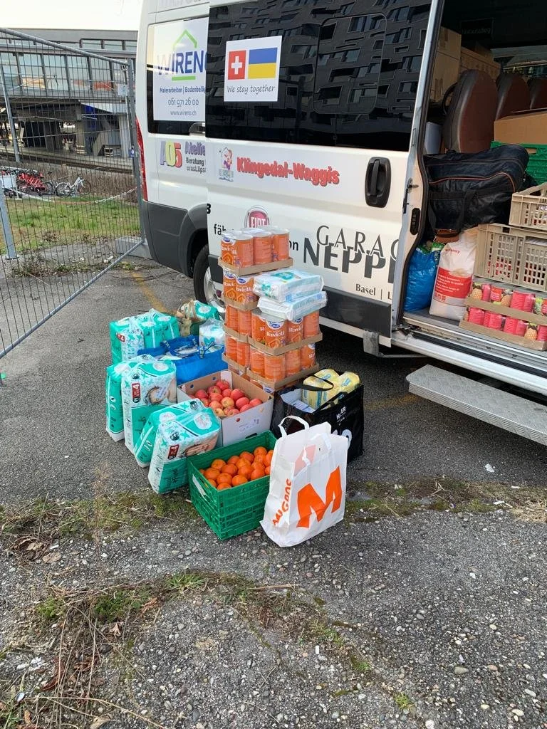 Ukraine-Hilfslieferung