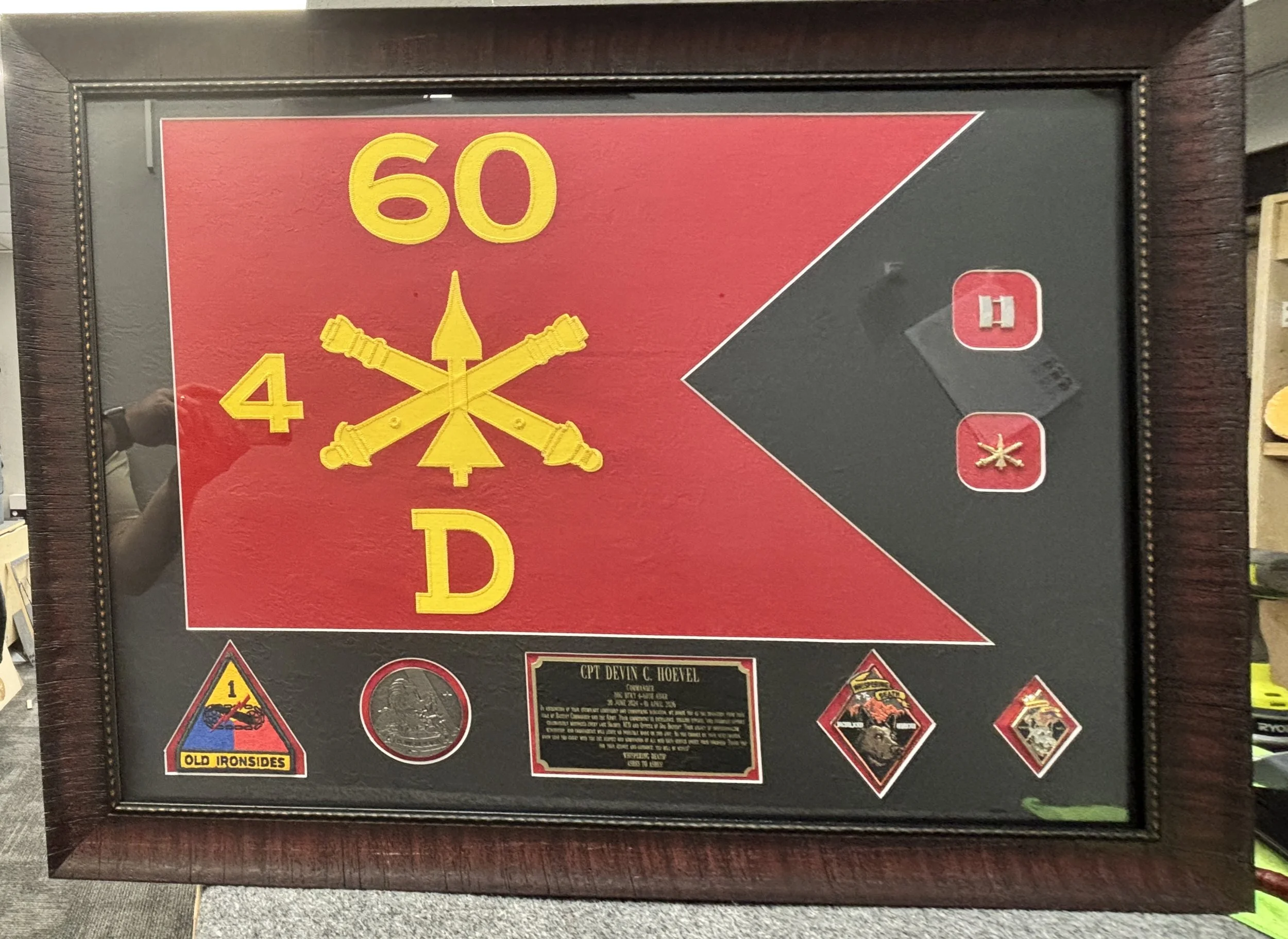 Embroidered Guidon ( D 4-60).JPG