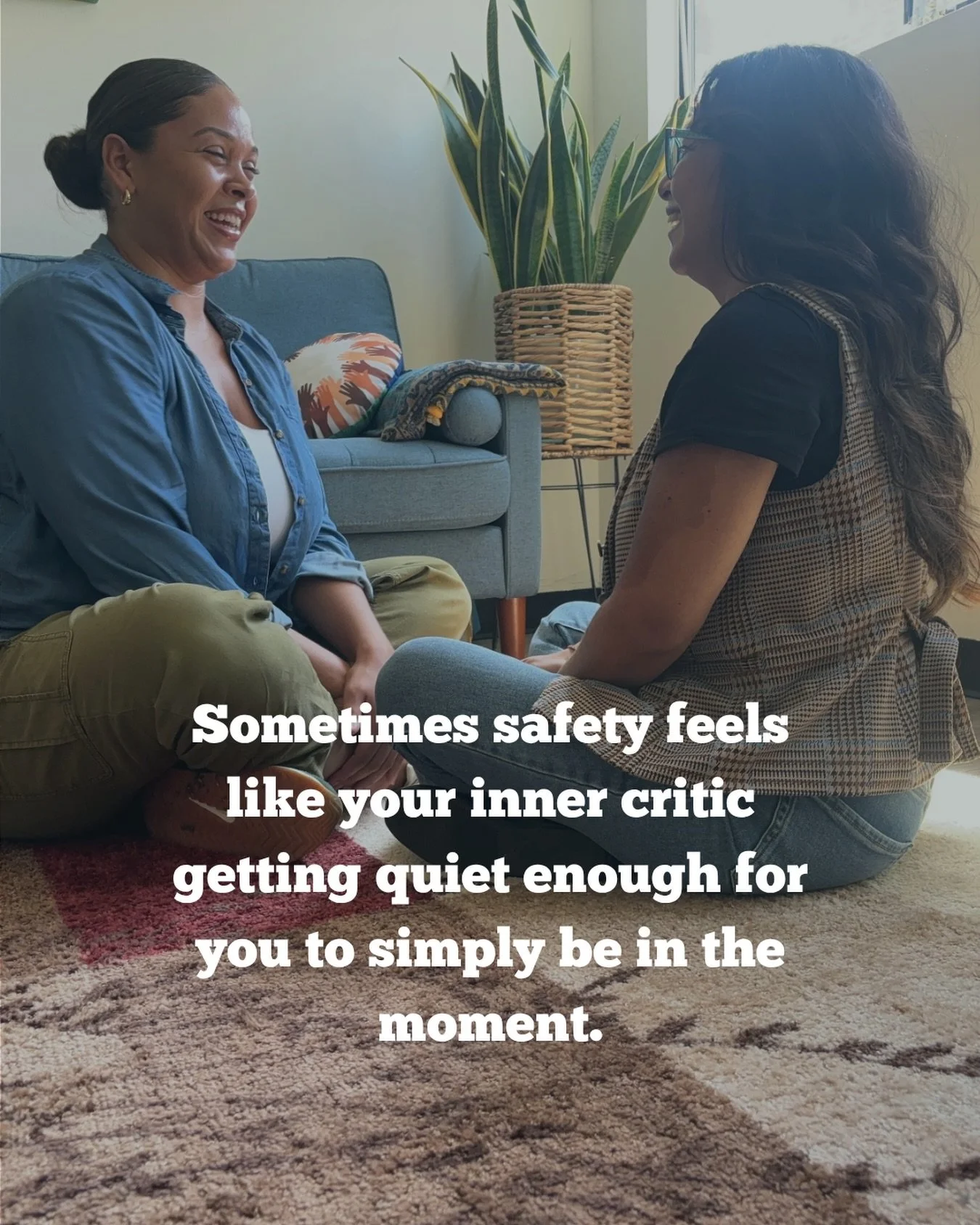 As we were getting ready to film our first collaboration, we both talked about how easily we can become self-critical about our bodies and appearance, especially when we know we&rsquo;re about to be on camera. There was something settling about simpl