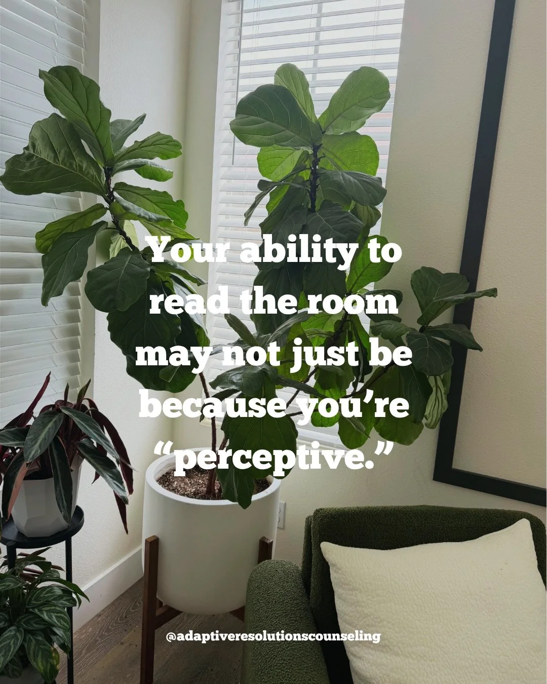 You can be highly perceptive of other people while losing sight of yourself in the process.

You notice the shift in their voice and start reconsidering what you said. You sense disappointment and feel pulled to make it better. You realize they want 