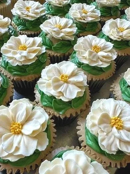 Camilla Floral Cupcakes, Murrieta CA