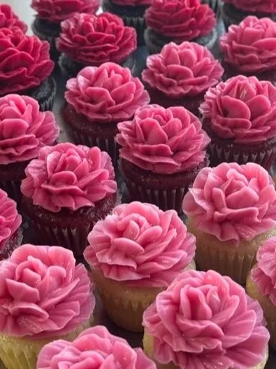 Ombre Rose Cupcake Minis, Temecula CA