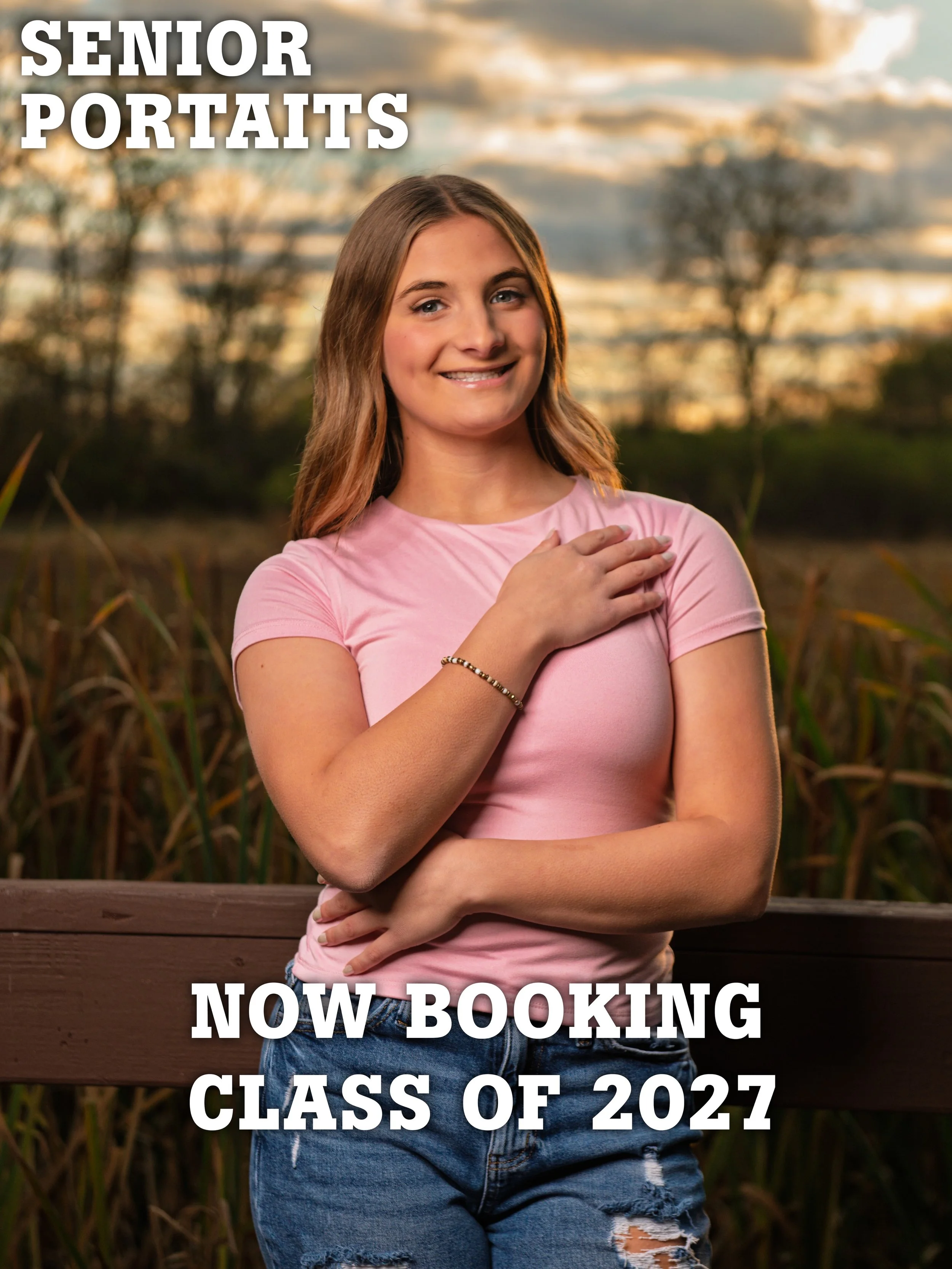 Class of 2027 books are open!
Whether you want classic senior portraits, sports portraits, or something that feels totally you, now is the time to get your session scheduled.
Messages me or email me at
Legacybeyondthelens@outlook.com
#classof2027 #se