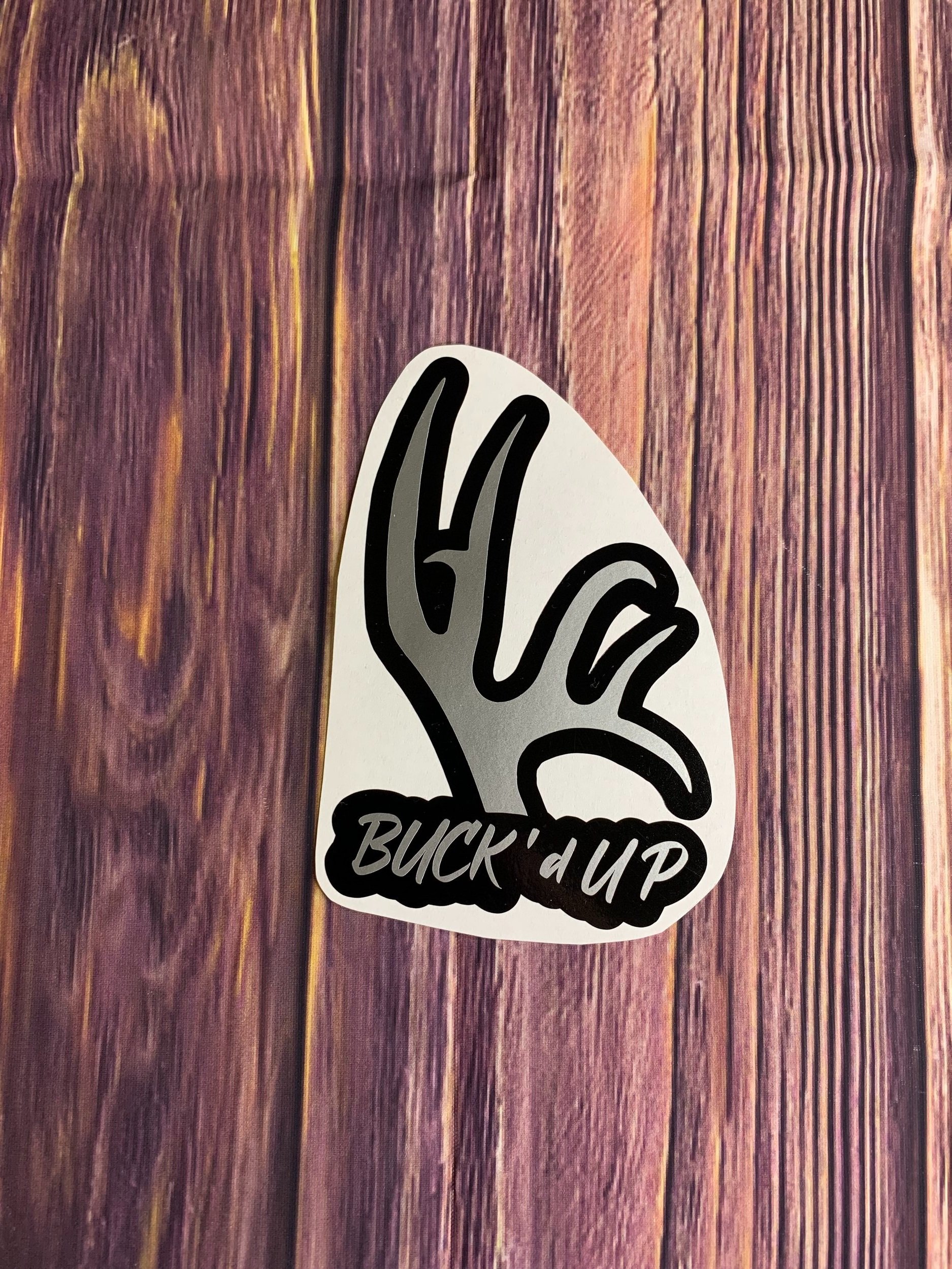 BUCK'd UP Muley Sticker