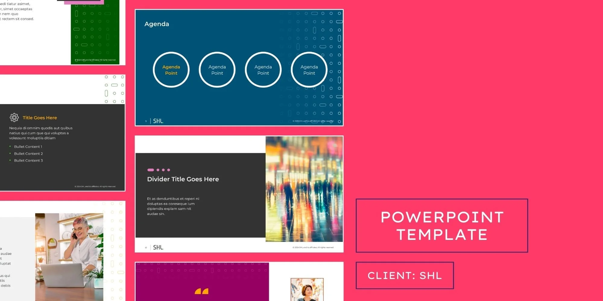 PowerPoint template project banner
