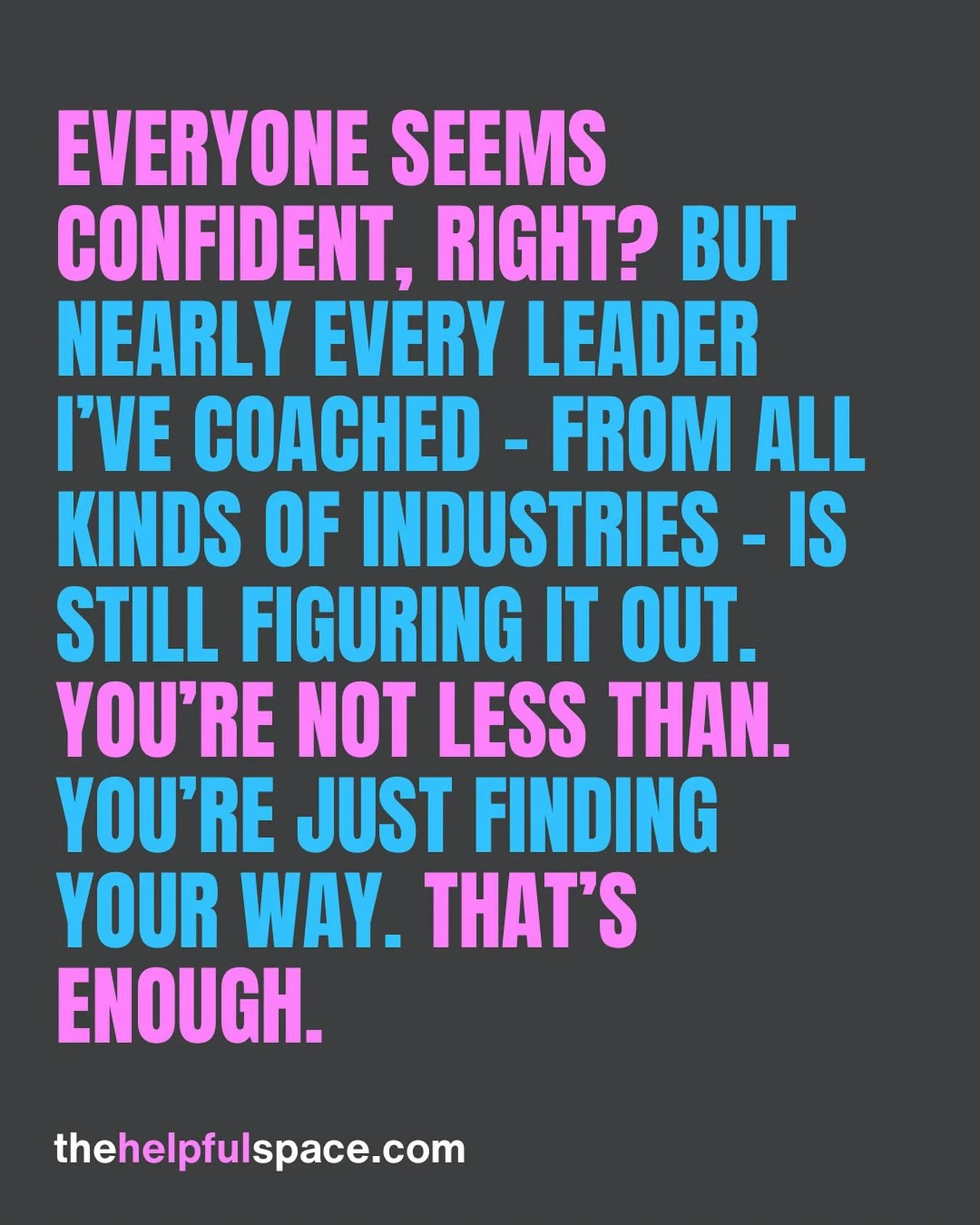You know that person in the meeting who always has the perfect thing to say? The one who looks like they&rsquo;re nailing life at ever given opportunity?

Well yeah, I&rsquo;ve coached them. 

And I can tell you this - behind the polished sentences, 