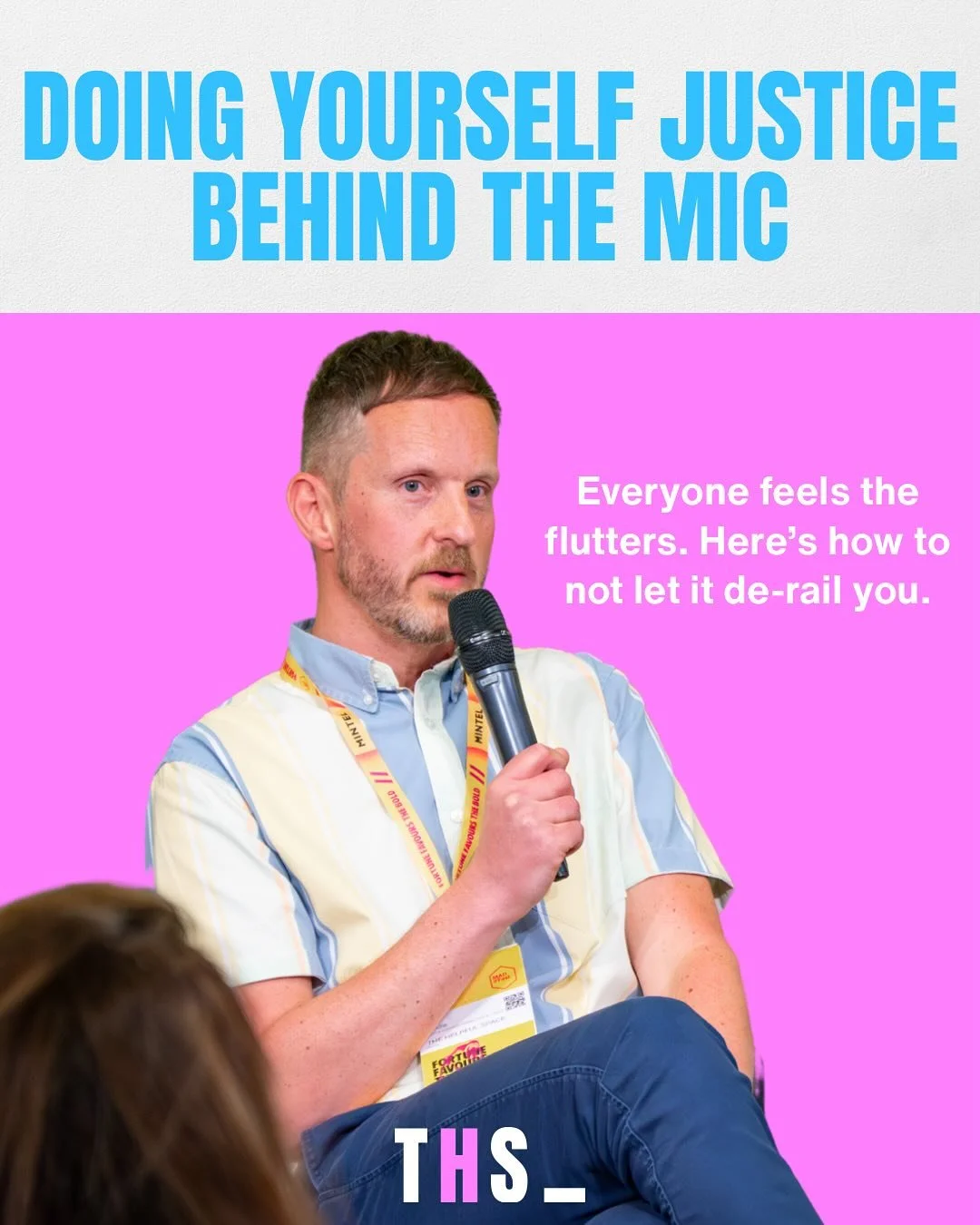 Three of my recent private coaching clients have been nervous about an upcoming speaking engagement.

All three are established managers or leaders, known for their specialist knowledge in a particular area, and are seen as outwardly confident.

But 