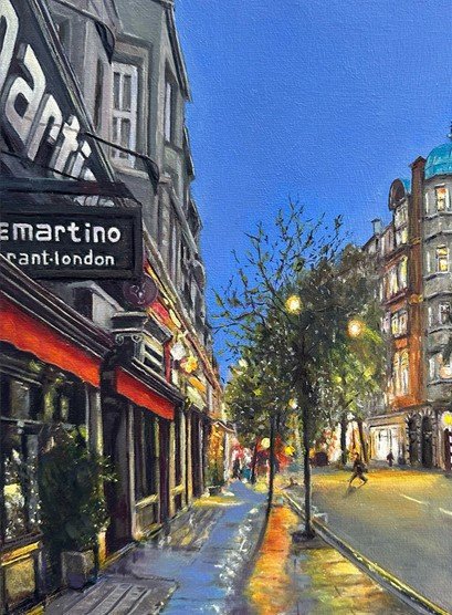 Great Portland Street - Painting by Bassam Andari.jpg