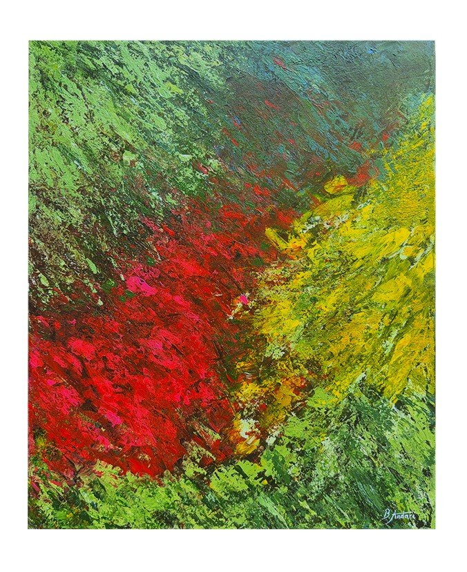 Passion ( Acrylic painting 45.5x55.5cm)