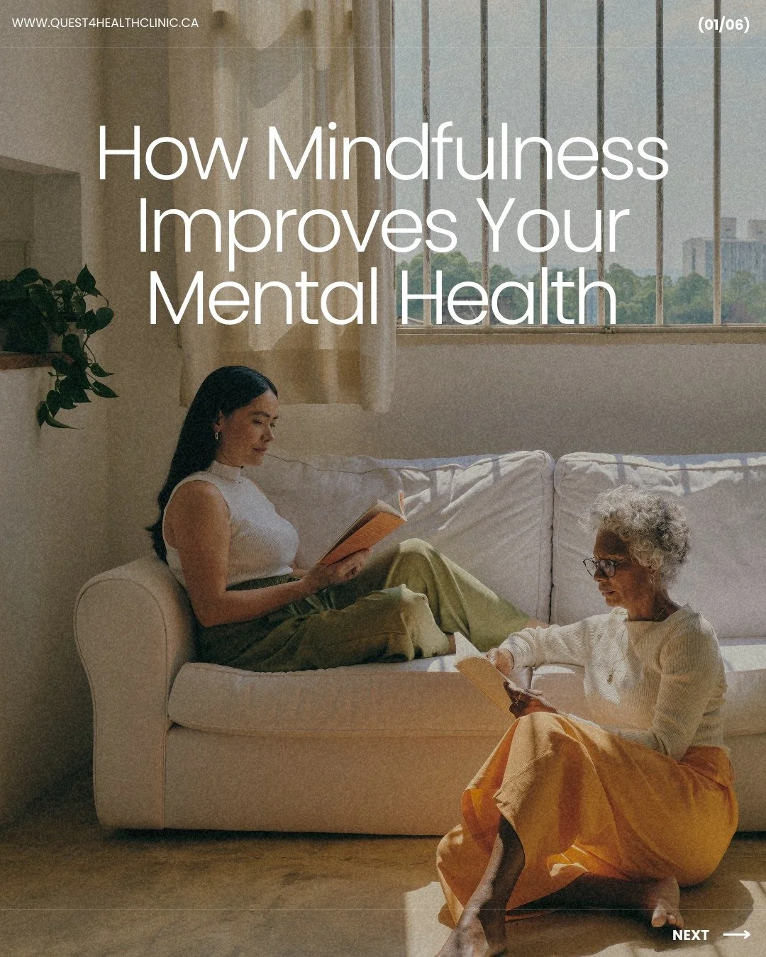 Pause. Breathe. Be present. 

Mindfulness can reduce stress, boost focus, and improve your mental health&mdash;one moment at a time.

✨ Book a consultation with Quest 4 Health to start your journey.

#Quest4Health #Mindfulness #MentalHealthAwareness