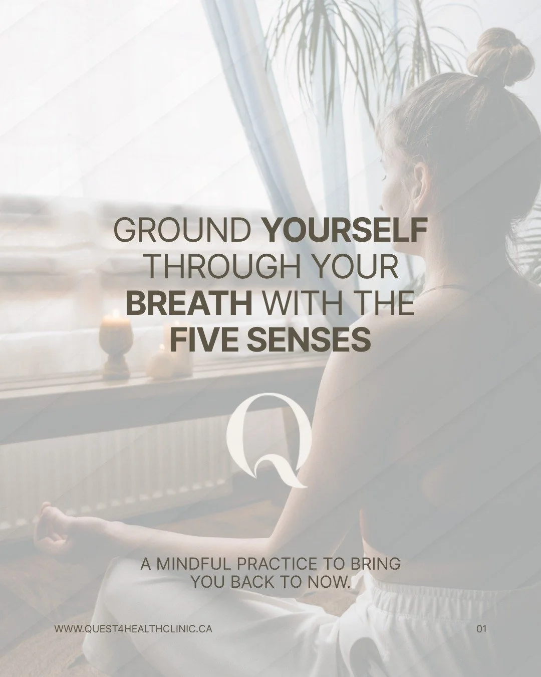 The five senses + your breath = your anchor.

When life feels chaotic, take a moment to pause.
✨ Feel your feet on the ground.
✨ Notice what you can see, hear, touch, smell, and taste.
✨ Breathe, slow and steady.

Your body always knows the way back 
