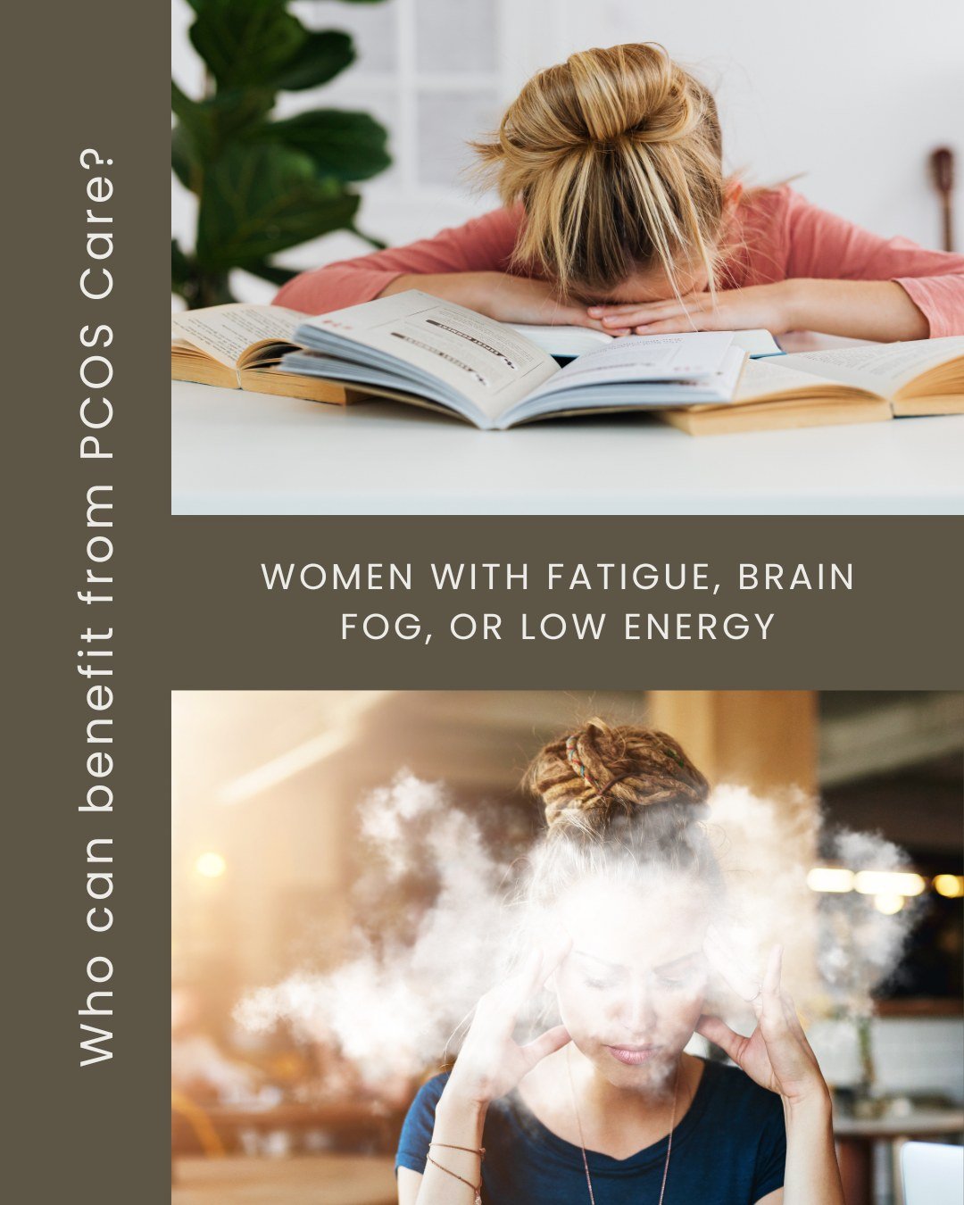 Exhausted? Struggling with brain fog or cognitive symptoms?

PCOS can involve disruptions in insulin, cortisol, thyroid hormones, and inflammation, all of which may impact energy and mental clarity.

At Quest 4 Health, we look beyond surface symptoms