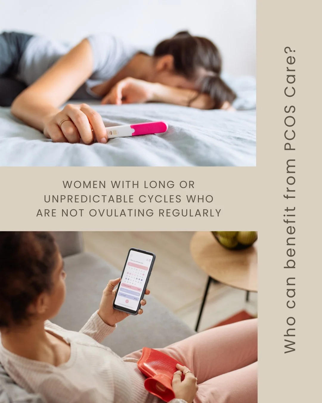 PCOS can disrupt ovulation and cycle timing, even when fertility isn&rsquo;t your focus.

Supporting healthier cycle regulation is about more than reproduction. It&rsquo;s an important part of overall hormonal balance and long-term wellness.

At Ques