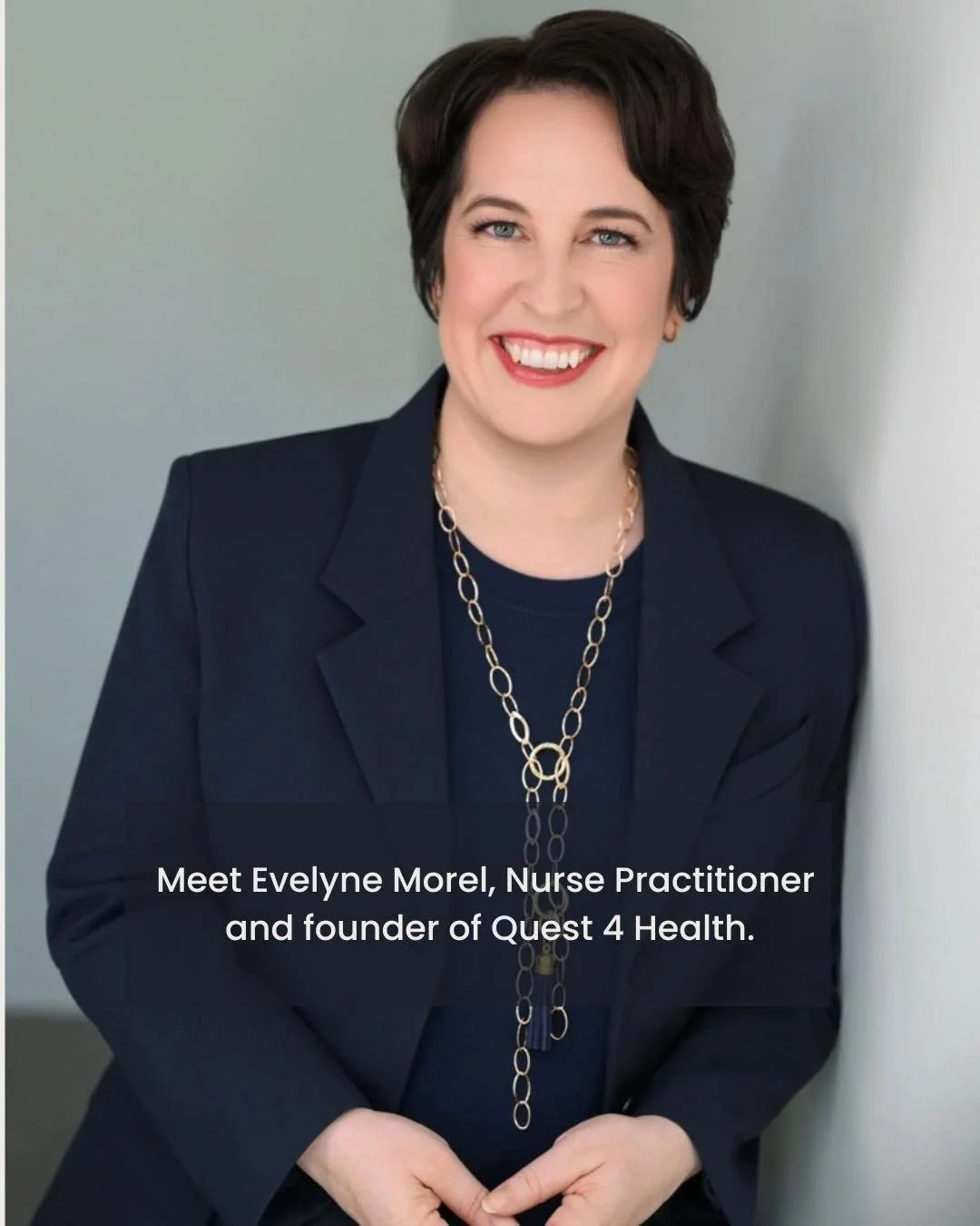 Meet the founder behind Quest 4 Health.

Hi, I&rsquo;m Evelyne Morel, a Primary Care Nurse Practitioner, mother of five, former Canadian National Karate Team athlete, and the founder of Quest 4 Health.

Having balanced elite athletics, motherhood, an