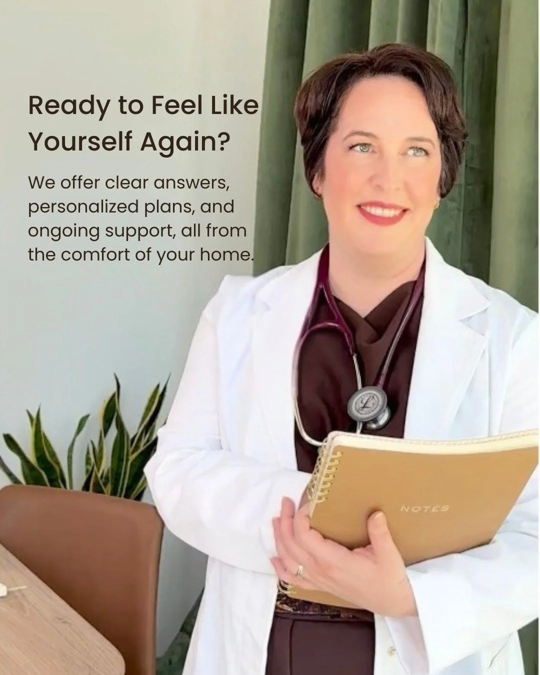 Ready to feel like yourself again?

When you're not feeling your best, it's easy to assume it's something you have to live with. But persistent fatigue, hormone changes, difficulty losing weight, brain fog, or lingering symptoms after an injury shoul