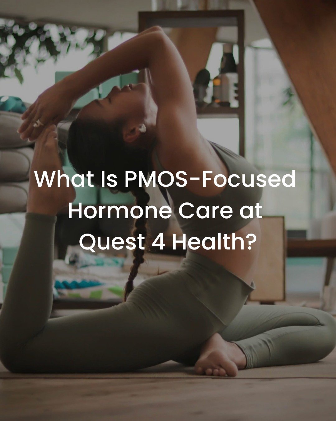 PMOS is about more than hormones. 

It's about understanding how your whole body works together. If you've been diagnosed with PMOS, you may have been offered treatments to manage individual symptoms. While symptom management can be an important part