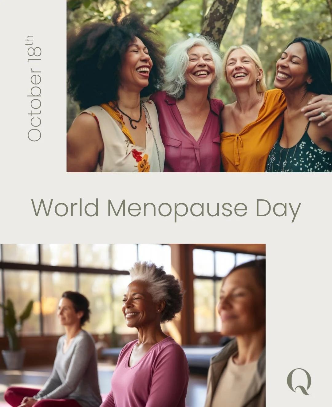 Menopause isn't an ending, it&rsquo;s the beginning of a new chapter of vitality, strength, and self-care. 

On this World Menopause Day (October 18th), we&rsquo;re celebrating women navigating every stage of midlife health, perimenopause, and menopa