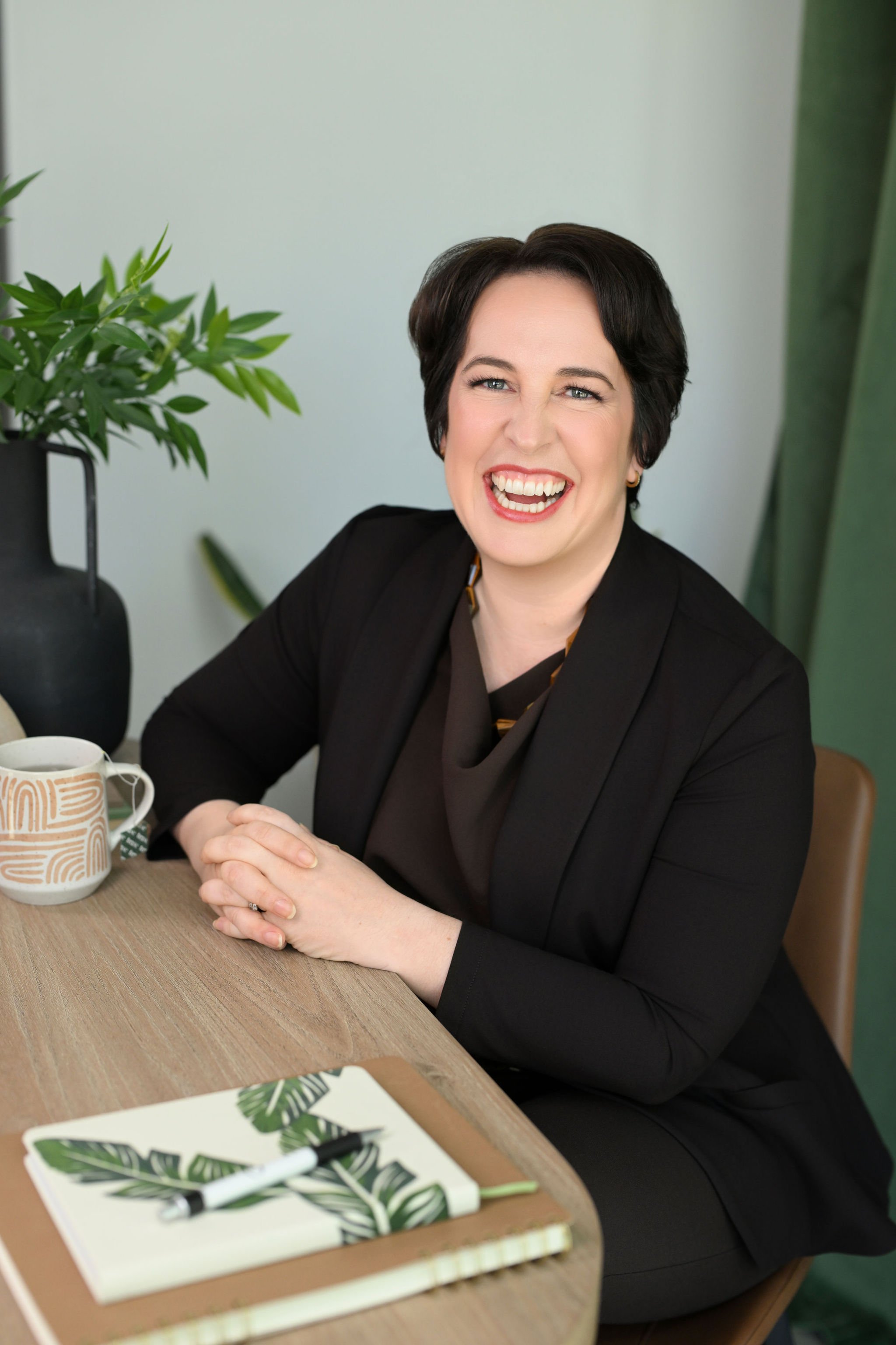 Evelyne Morel, Nurse Practitioner and founder of Quest 4 Health, providing a virtual health consultation.
