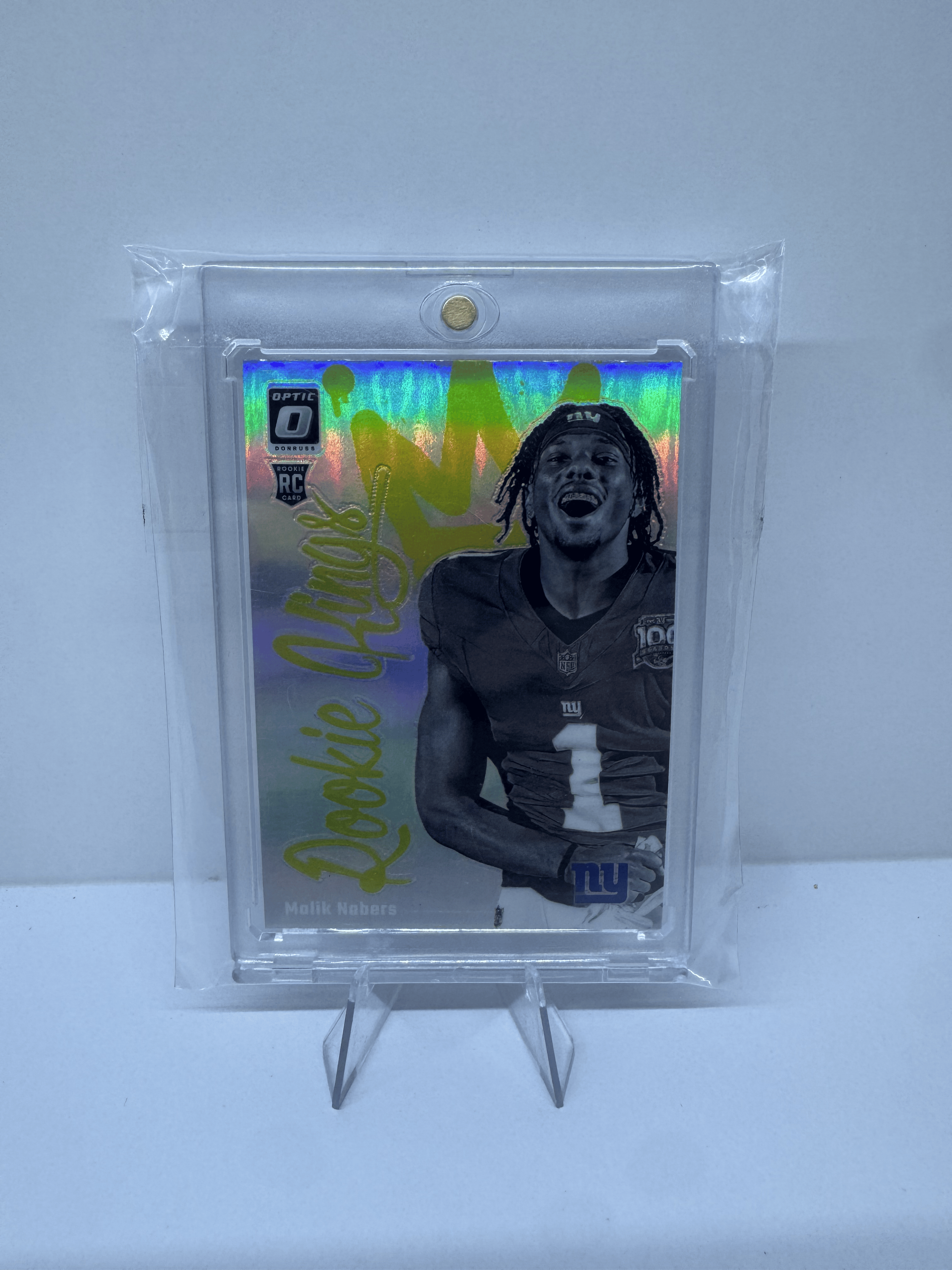 Malik Nabers 2024 Optic Rookie Kings Case Hit