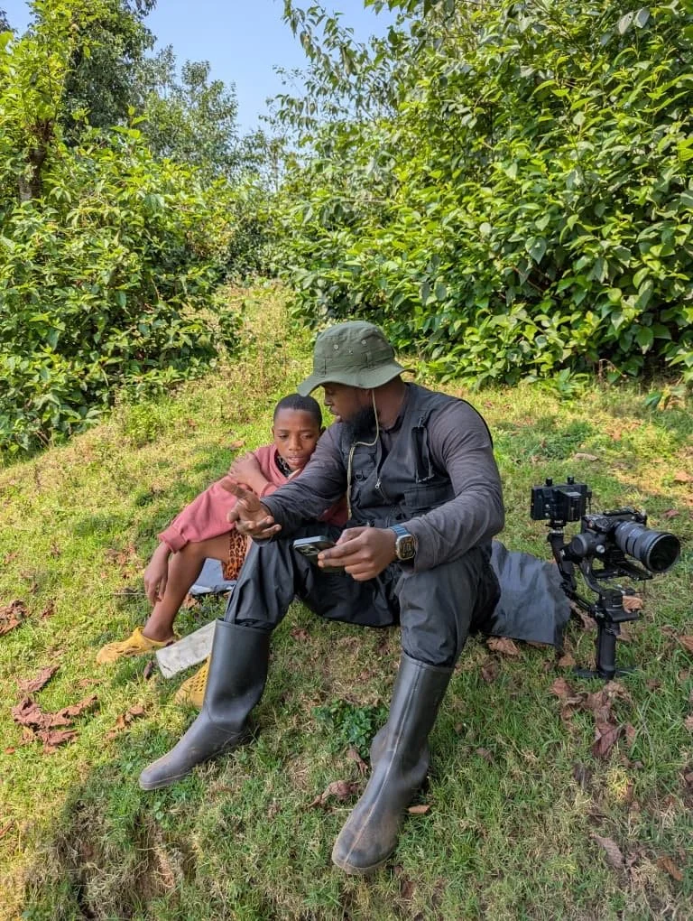 Film Briefing of a shoot at Basebya, Burera District