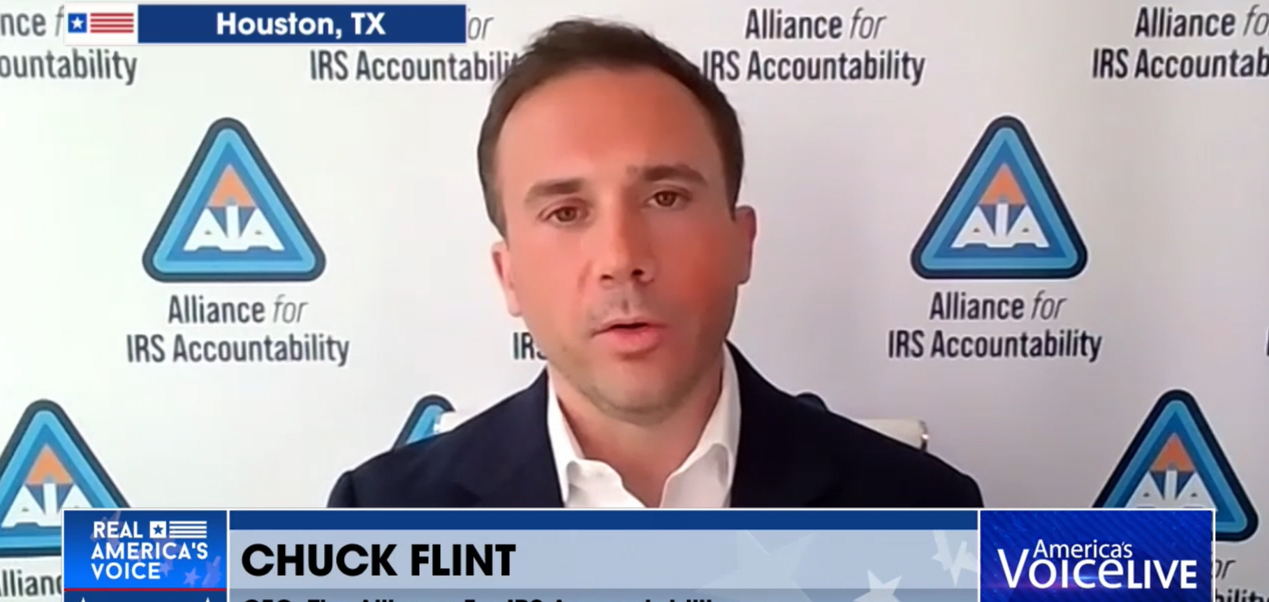 video: aia’s chuck FLint joins Steve Gruber with Real America’s Voice