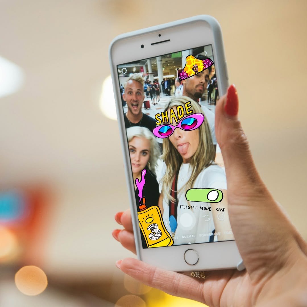 we're obsessed with our new insta stories gif stickers. search THREEUK to get them #GoRoam