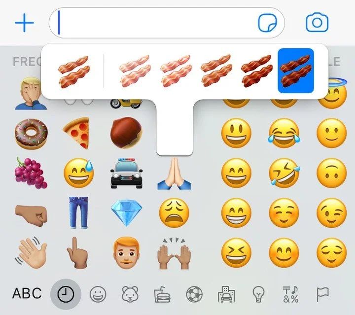 the emoji we need on Saturday morning #howcrispy 🥓