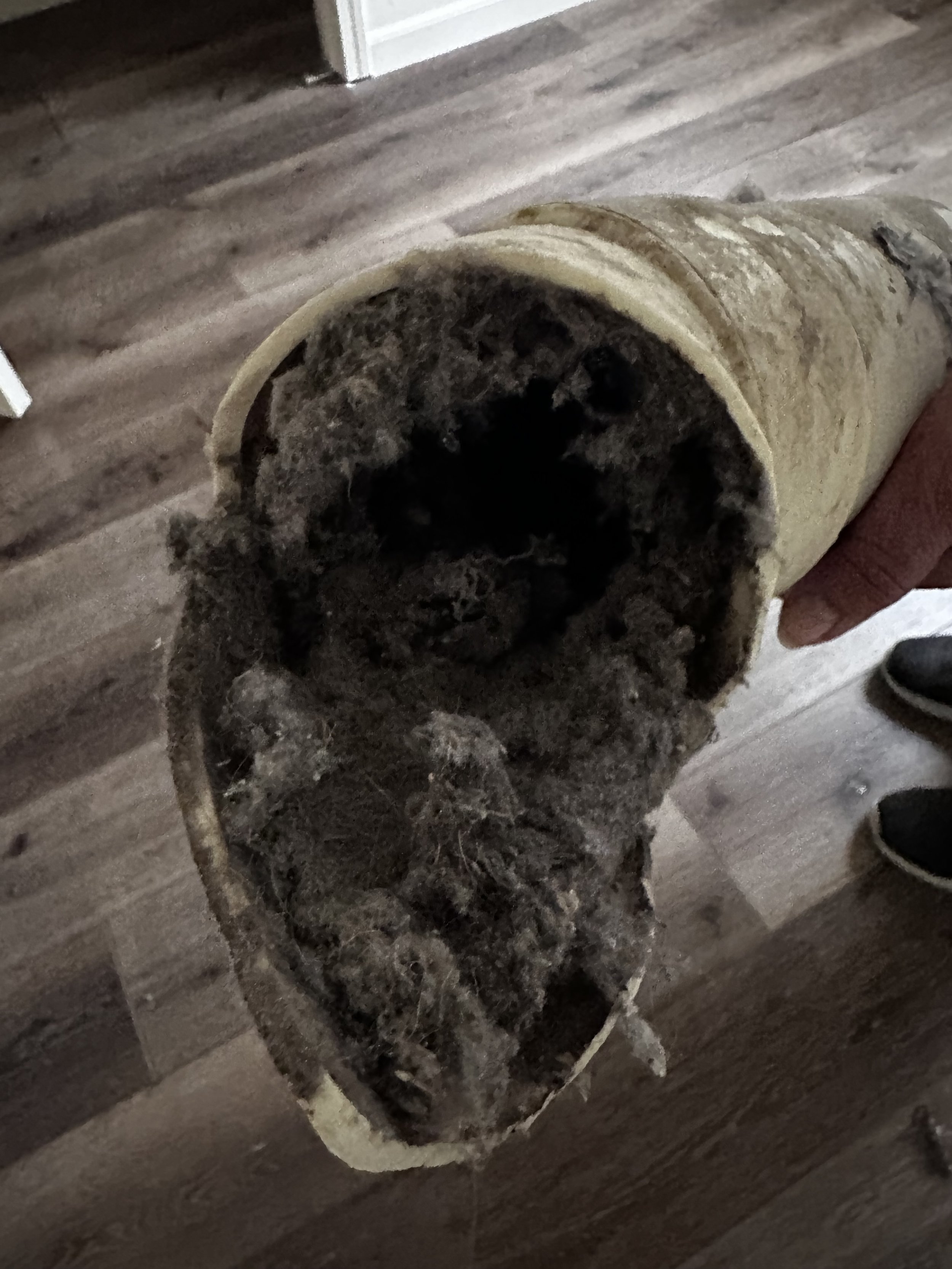 Clogged Dryer Vent = Hidden Fire Hazard