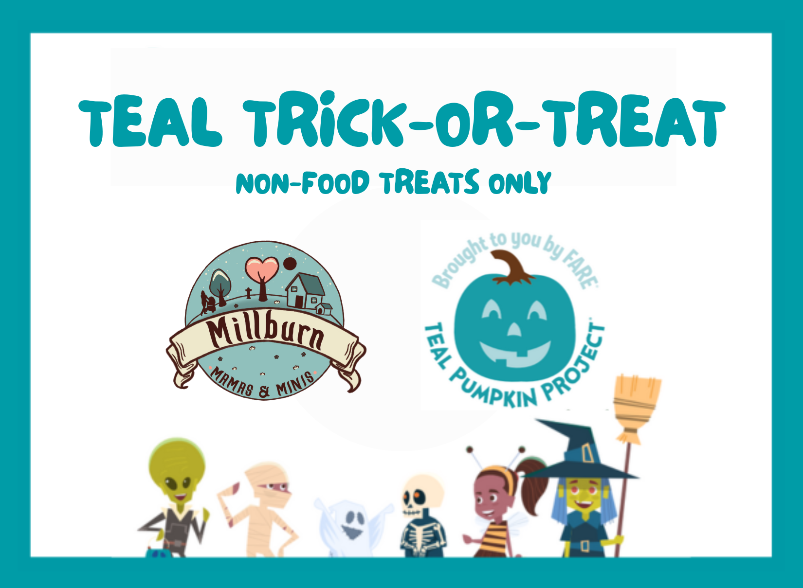 Teal Trick-or-Treat Series
