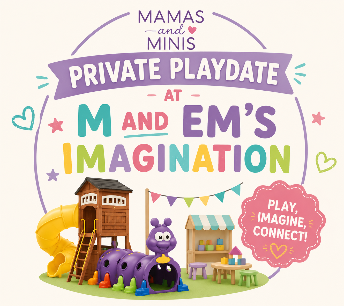 Mamas and Minis Private Play at M and Em's Imagination