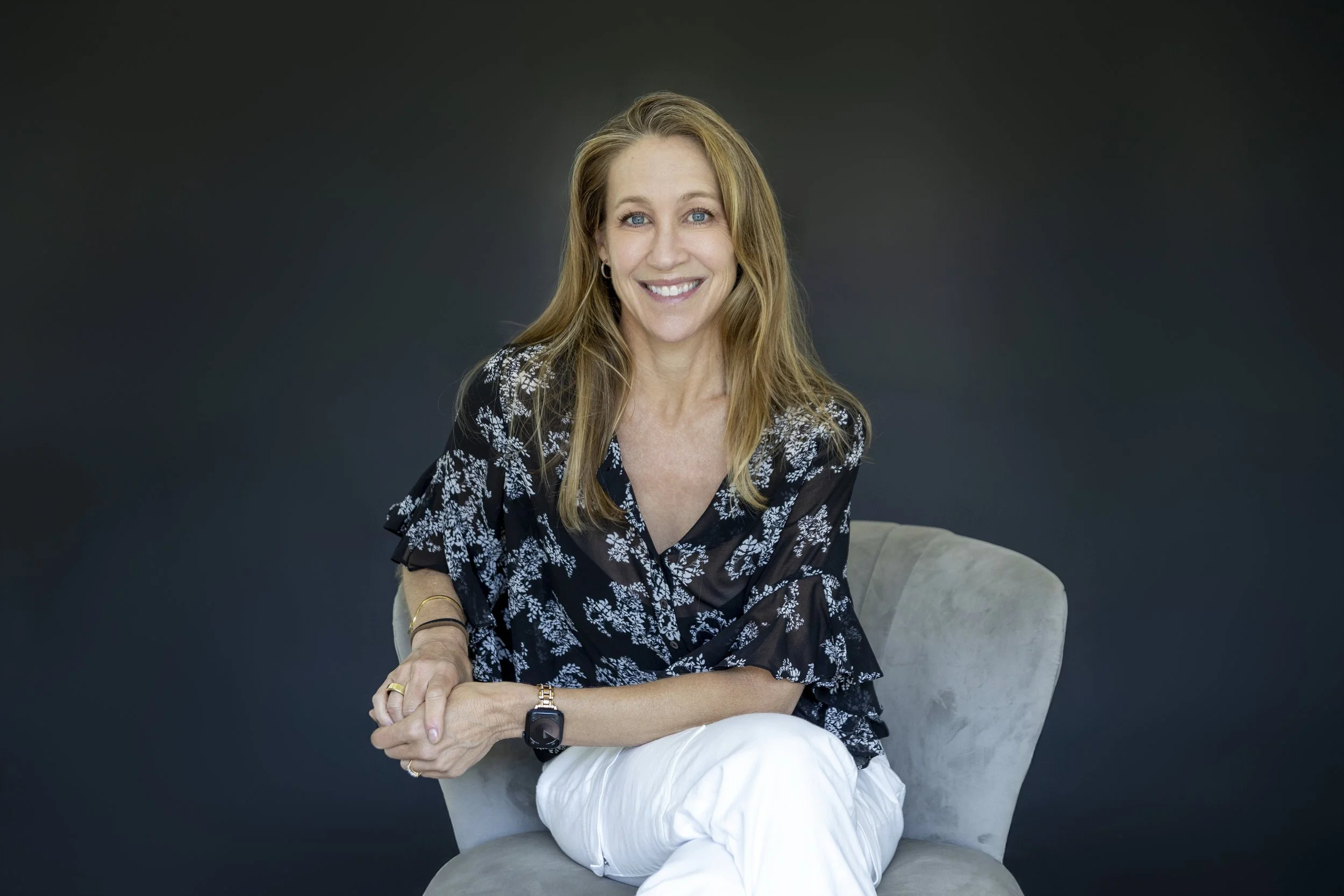 Kelli Olds, LMFT, owner and therapist at Mood and Motion Therapy