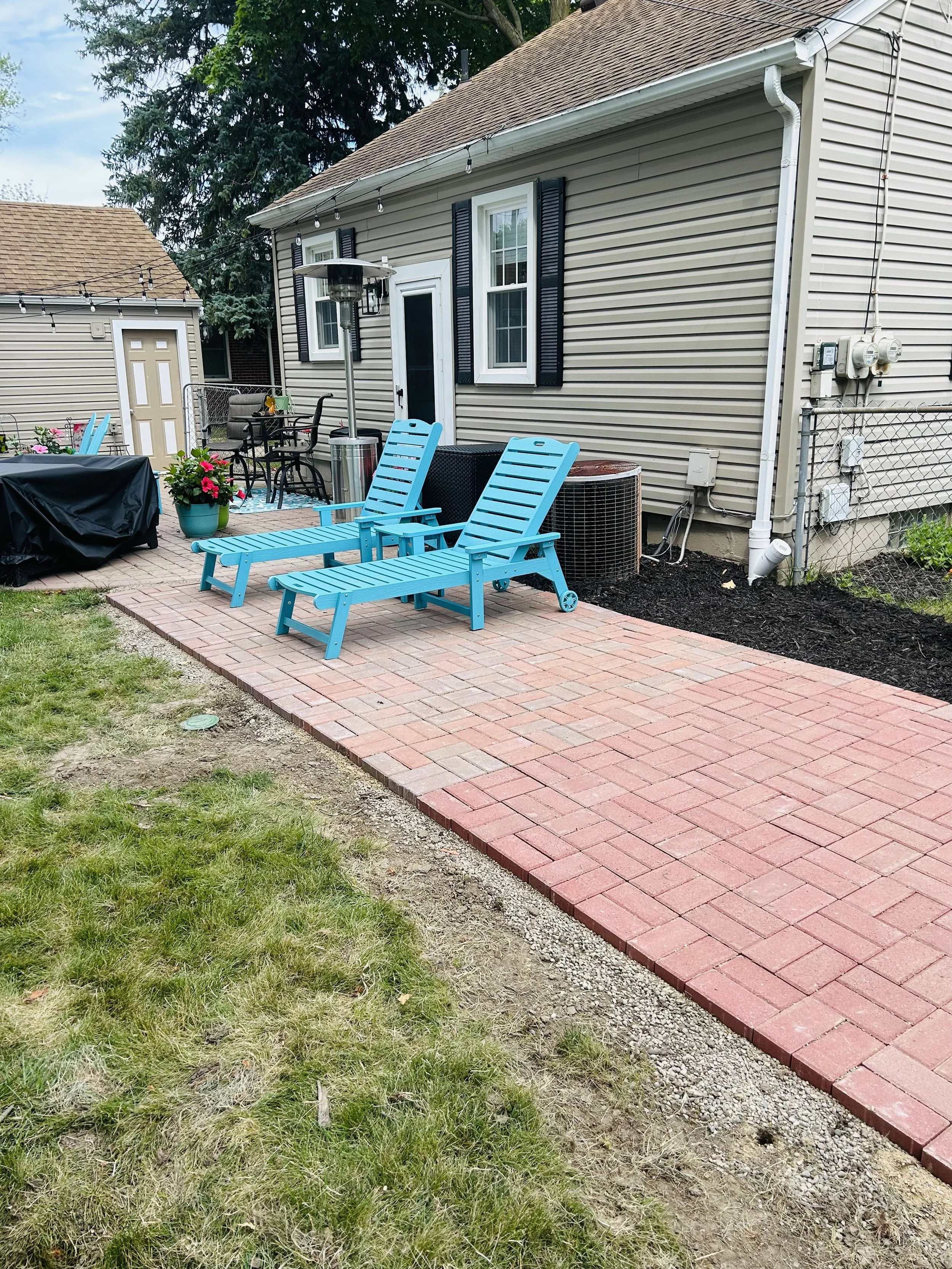 Patio Installation + Hidden Drainage Solution | ClippersGroupLLC