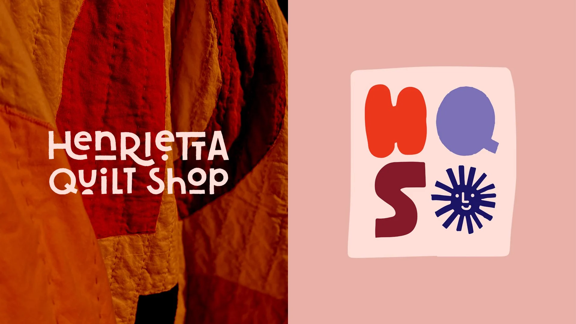 Henrietta Quilt Shop: Logo Design