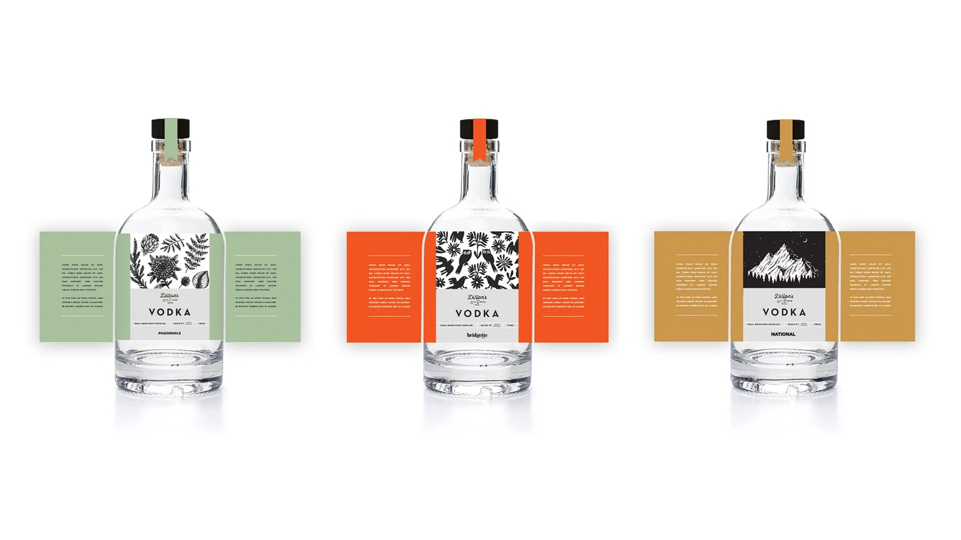 Dillon's Spirits x Concorde Group: Art Direction / Graphic Design