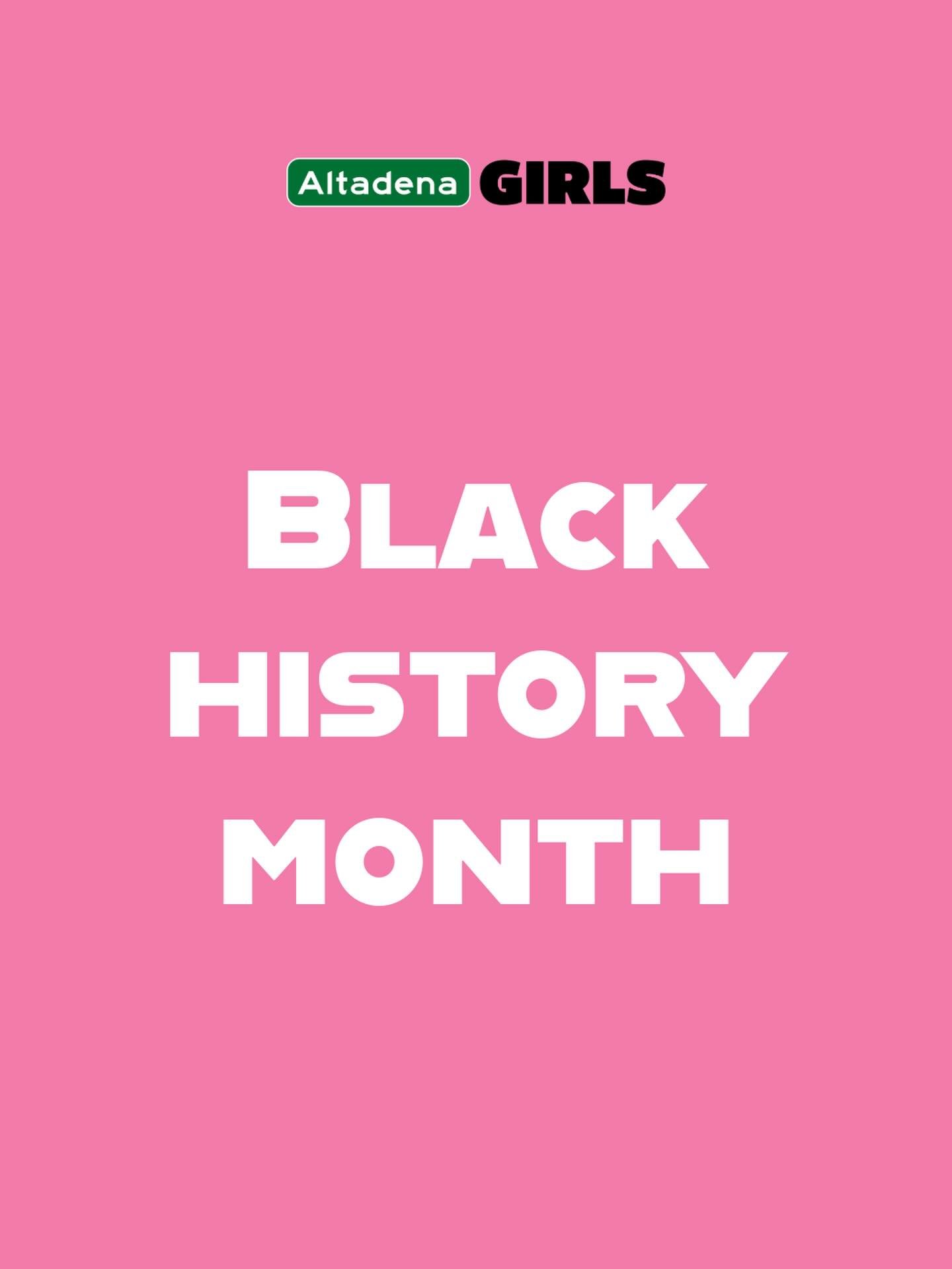 Black History Month holds deep meaning here in Altadena &mdash; a historically Black community shaped by generations of leadership, creativity, and resilience.

We honor that history with respect and gratitude.

At Altadena Girls, we are committed to