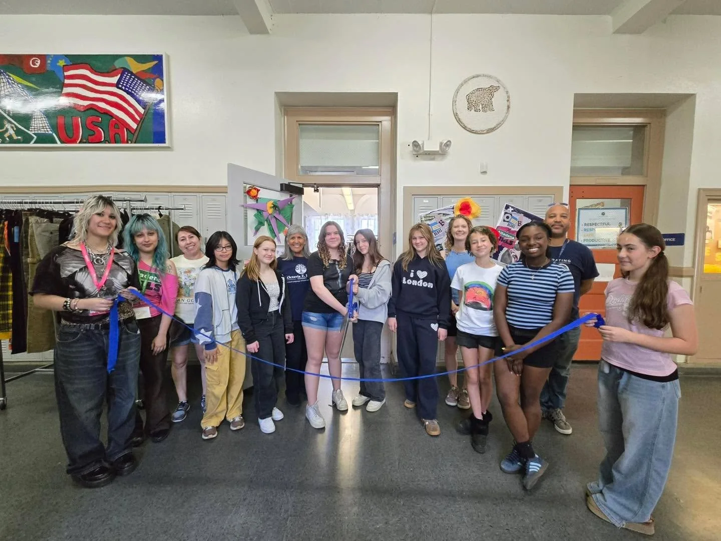 Girls deserve access. Full stop. ❤️

We partnered with Octavia E. Butler Magnet School to help launch The Vault - a student-run store where kids can shop for clothing, shoes, and everyday essentials using rewards they earned by showing up for their c